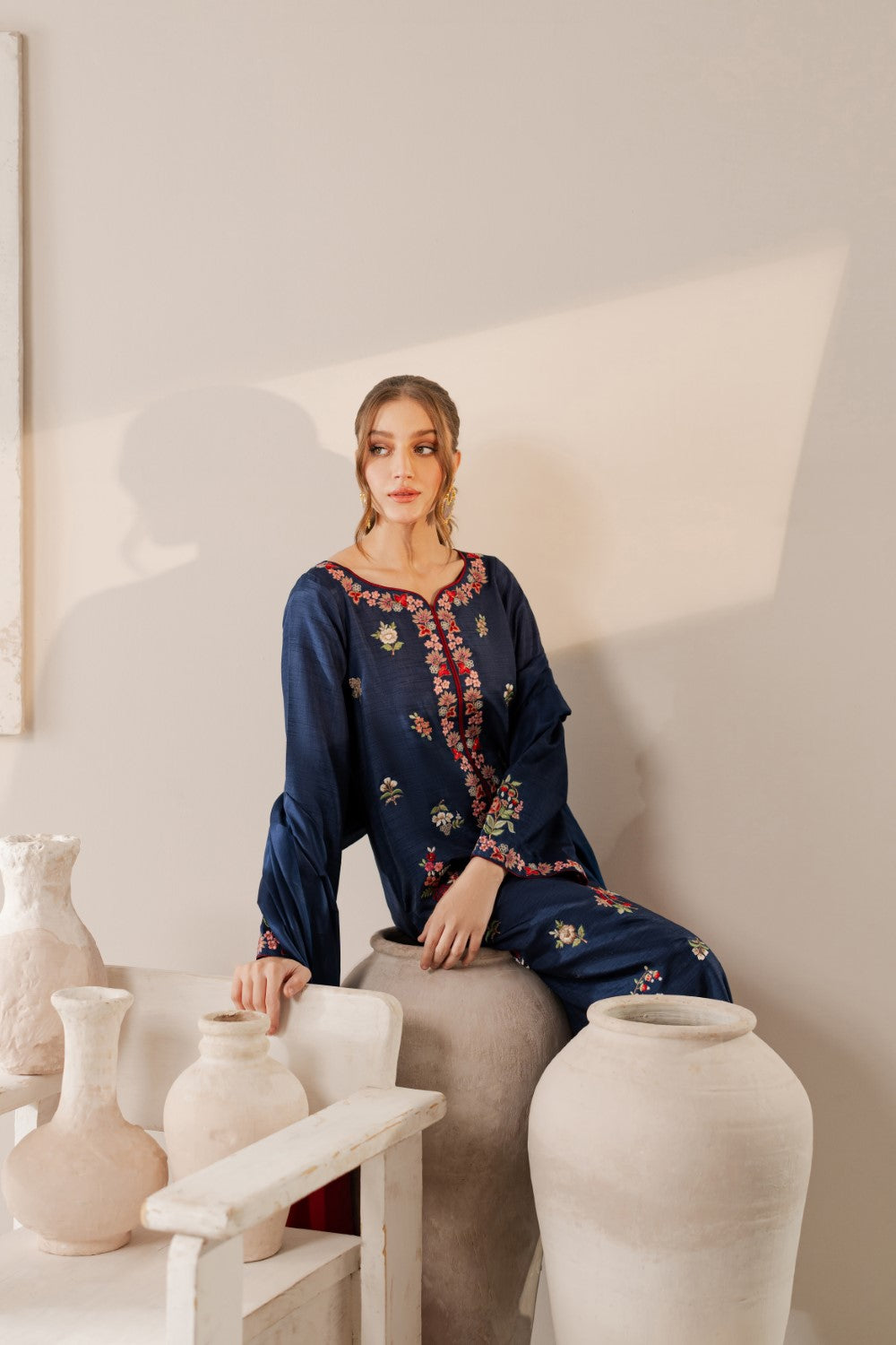 Vintage | Raqsam Winter Drop | Izmia by Vintage - Designer Dress - Type: Ladies Clothes - Available at Libayah - 100% Original