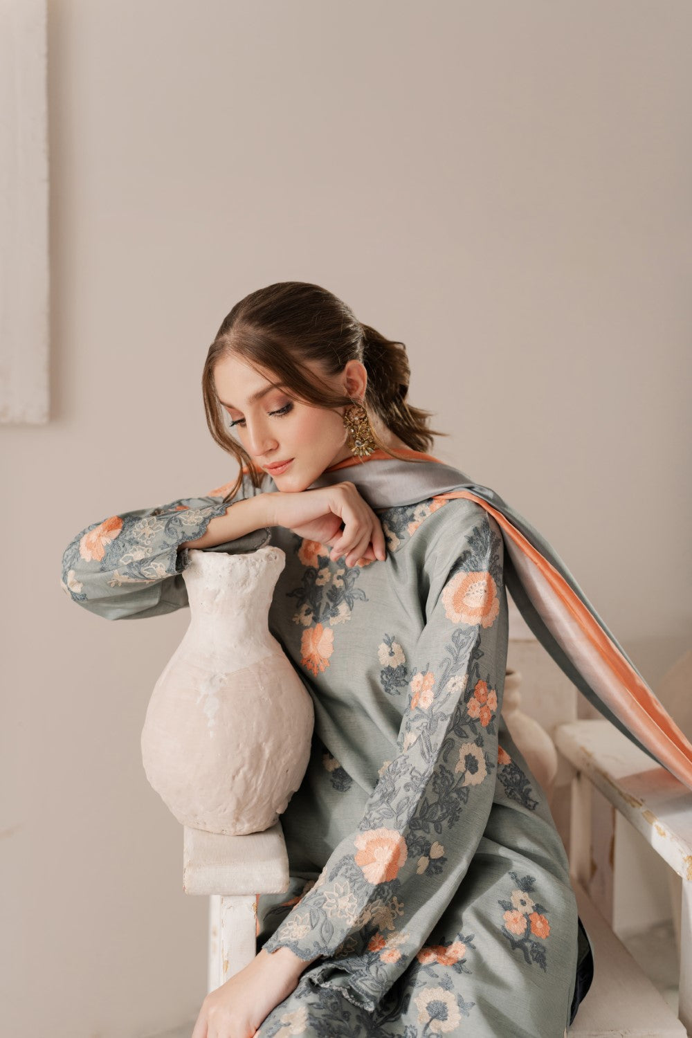 Vintage | Raqsam Winter Drop | Minali by Vintage - Designer Dress - Type: Ladies Clothes - Available at Libayah - 100% Original