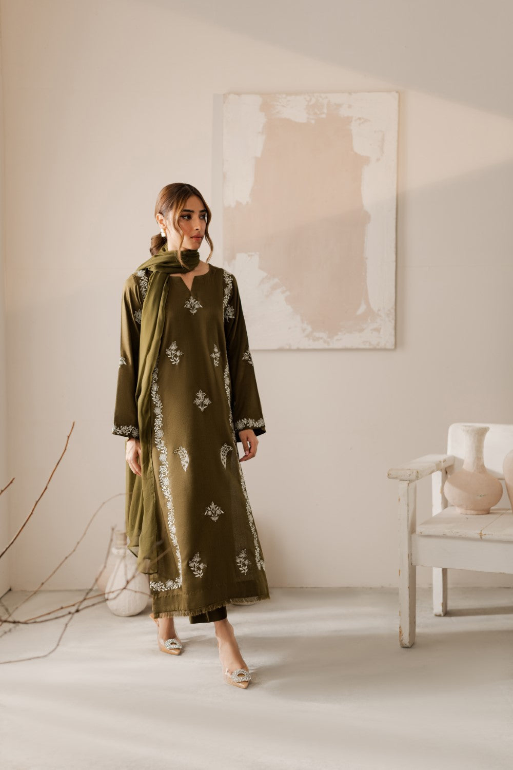 Vintage | Raqsam Winter Drop | Mavi by Vintage - Designer Dress - Type: Ladies Clothes - Available at Libayah - 100% Original