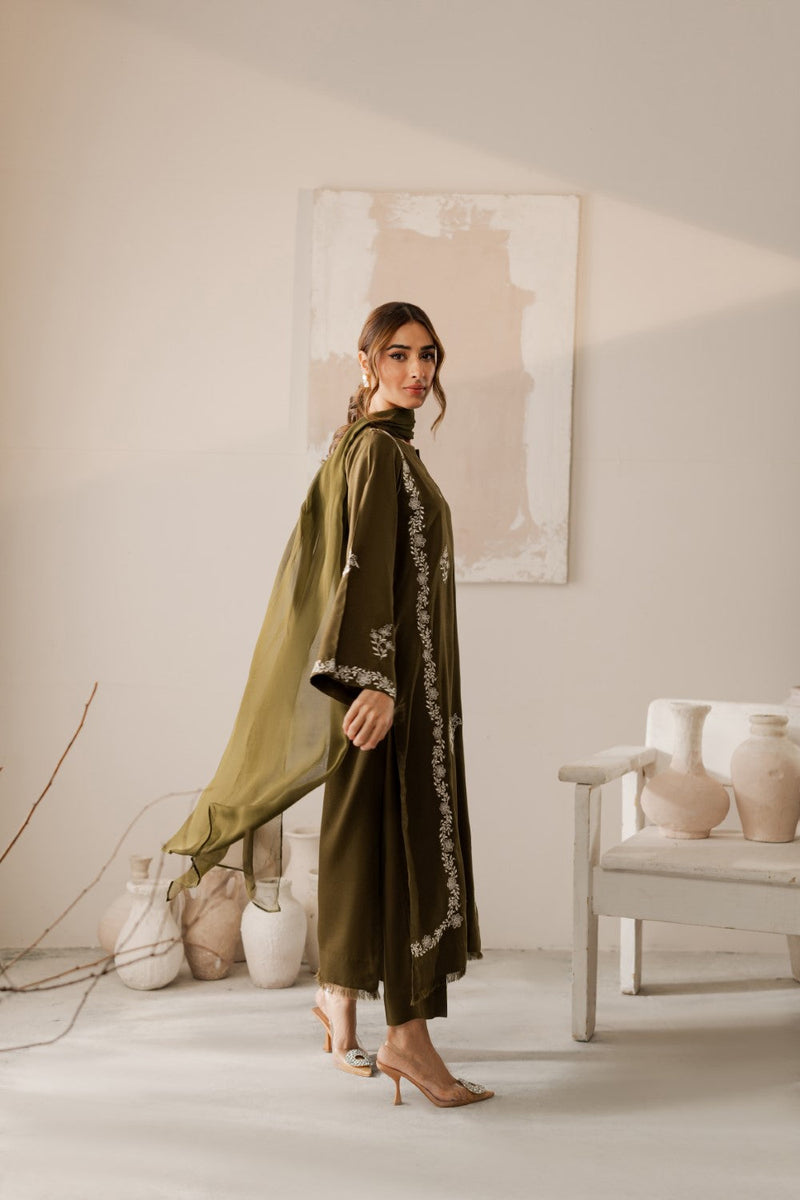 Vintage | Raqsam Winter Drop | Mavi by Vintage - Designer Dress - Type: Ladies Clothes - Available at Libayah - 100% Original