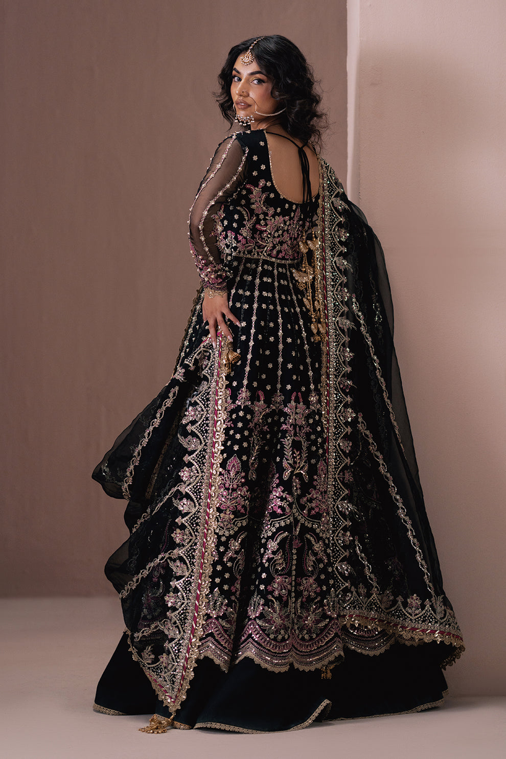 Zarposh | Jahanara Wedding Formals | Qara by Zarposh - Designer Dress - Type: Ladies Clothes - Available at Libayah - 100% Original