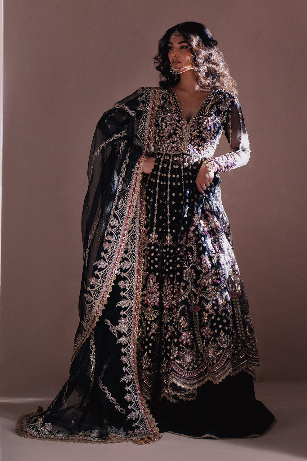 Zarposh | Jahanara Wedding Formals | Qara by Zarposh - Designer Dress - Type: Ladies Clothes - Available at Libayah - 100% Original