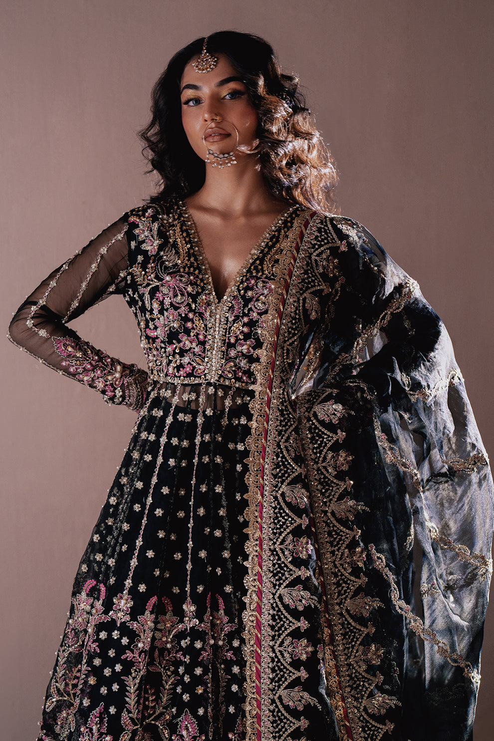 Zarposh | Jahanara Wedding Formals | Qara by Zarposh - Designer Dress - Type: Ladies Clothes - Available at Libayah - 100% Original