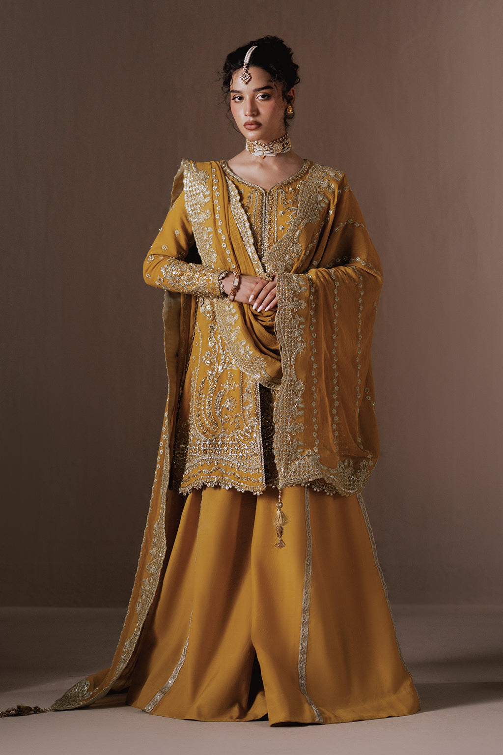 Zarposh | Jahanara Wedding Formals | Dhanak by Zarposh - Designer Dress - Type: Ladies Clothes - Available at Libayah - 100% Original