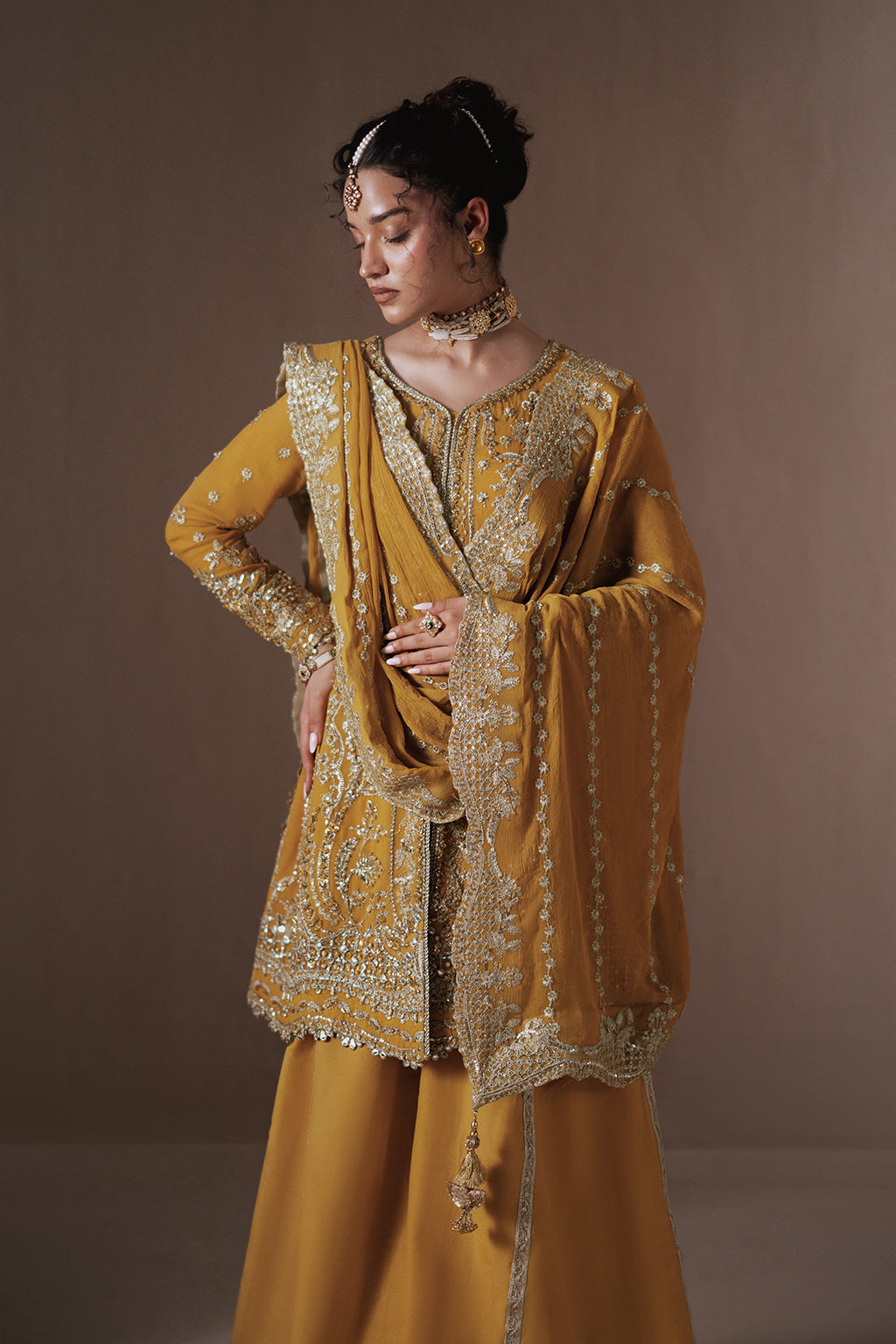 Zarposh | Jahanara Wedding Formals | Dhanak by Zarposh - Designer Dress - Type: Ladies Clothes - Available at Libayah - 100% Original