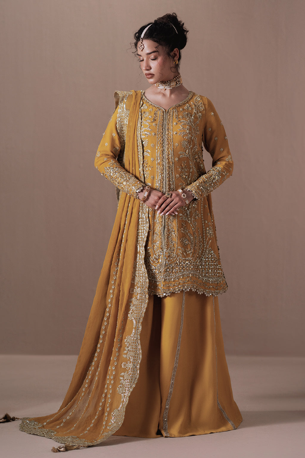 Zarposh | Jahanara Wedding Formals | Dhanak by Zarposh - Designer Dress - Type: Ladies Clothes - Available at Libayah - 100% Original
