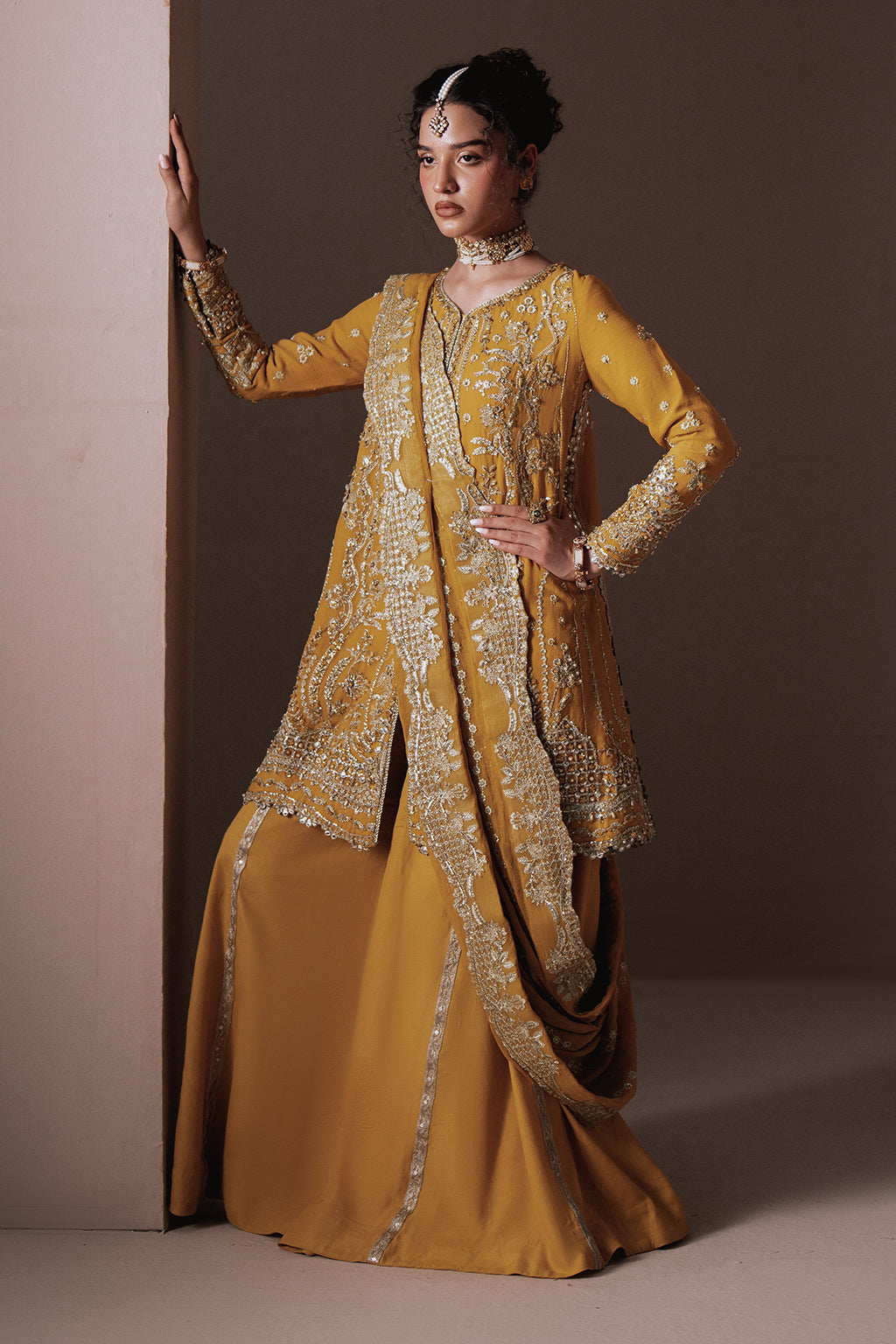 Zarposh | Jahanara Wedding Formals | Dhanak by Zarposh - Designer Dress - Type: Ladies Clothes - Available at Libayah - 100% Original