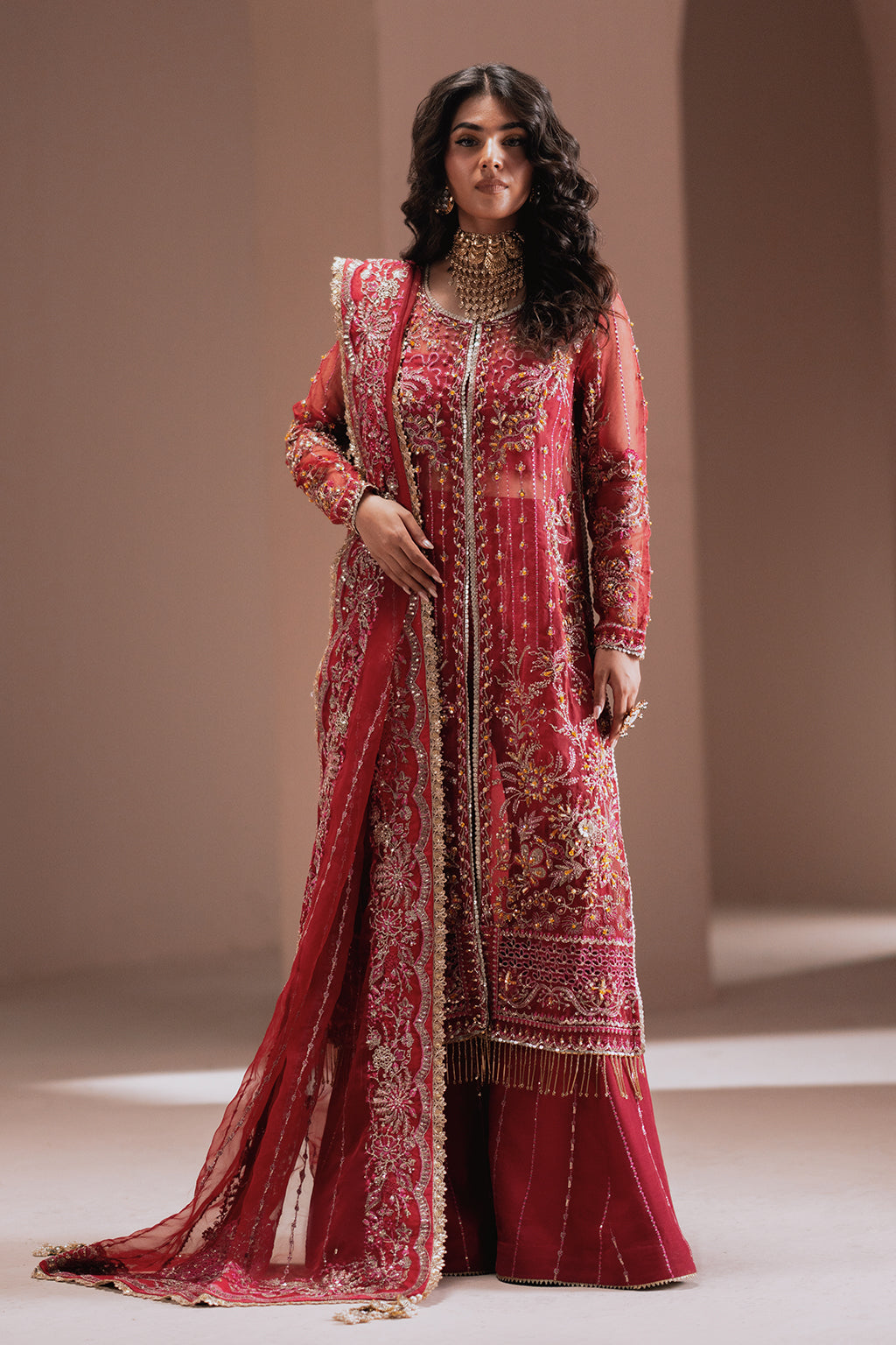 Zarposh | Jahanara Wedding Formals | Alaya by Zarposh - Designer Dress - Type: Ladies Clothes - Available at Libayah - 100% Original