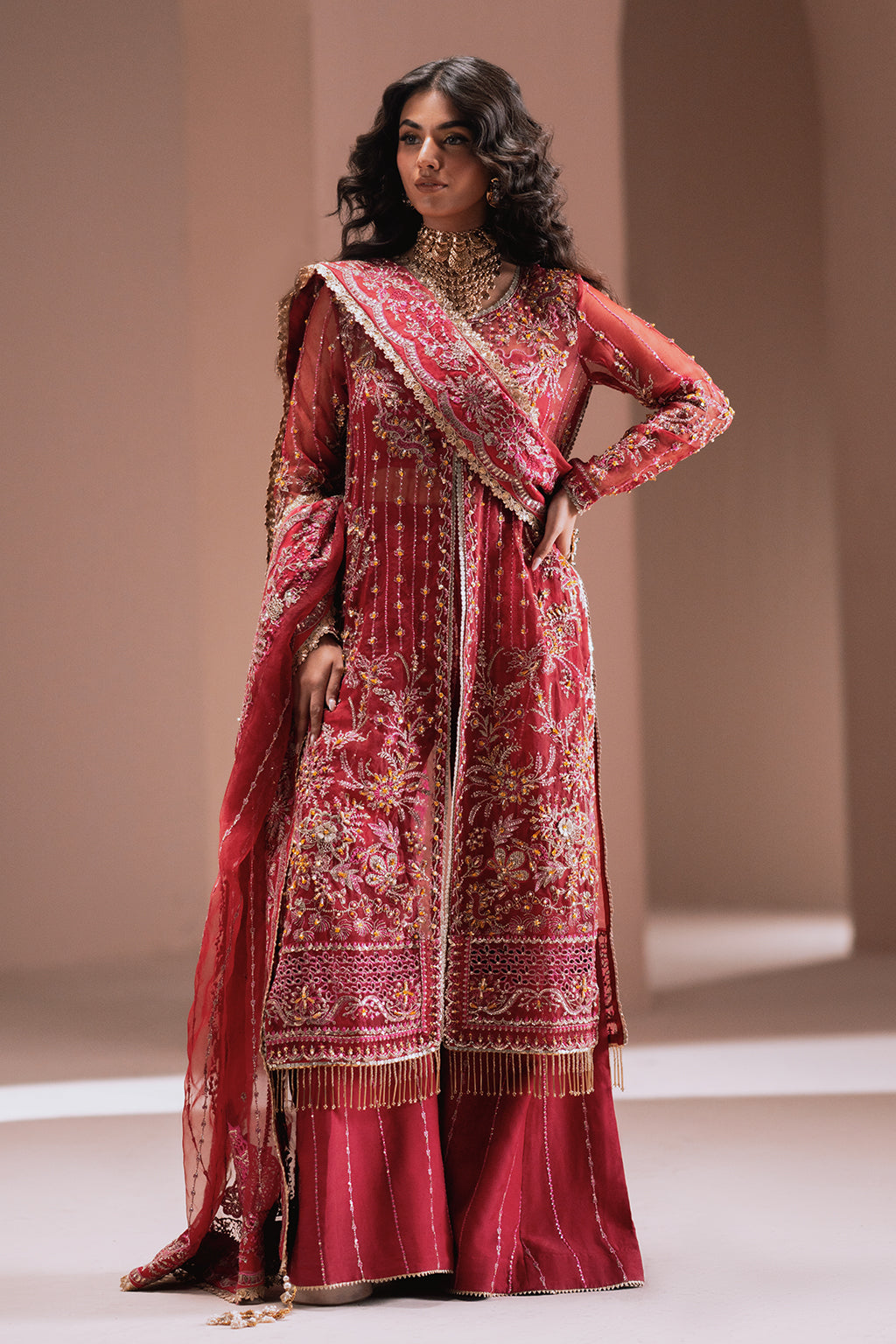 Zarposh | Jahanara Wedding Formals | Alaya by Zarposh - Designer Dress - Type: Ladies Clothes - Available at Libayah - 100% Original