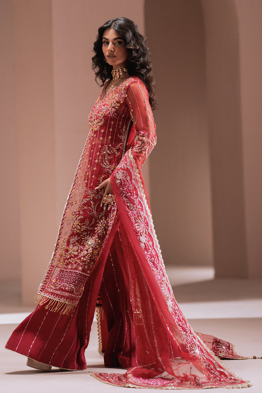 Zarposh | Jahanara Wedding Formals | Alaya by Zarposh - Designer Dress - Type: Ladies Clothes - Available at Libayah - 100% Original