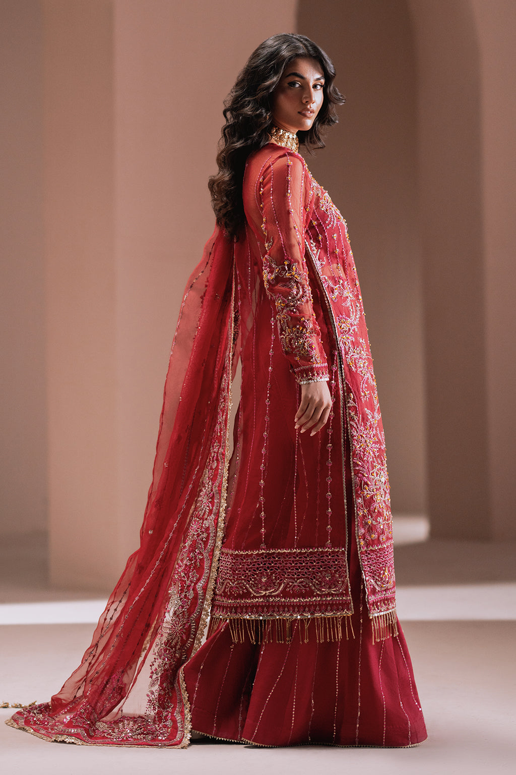 Zarposh | Jahanara Wedding Formals | Alaya by Zarposh - Designer Dress - Type: Ladies Clothes - Available at Libayah - 100% Original