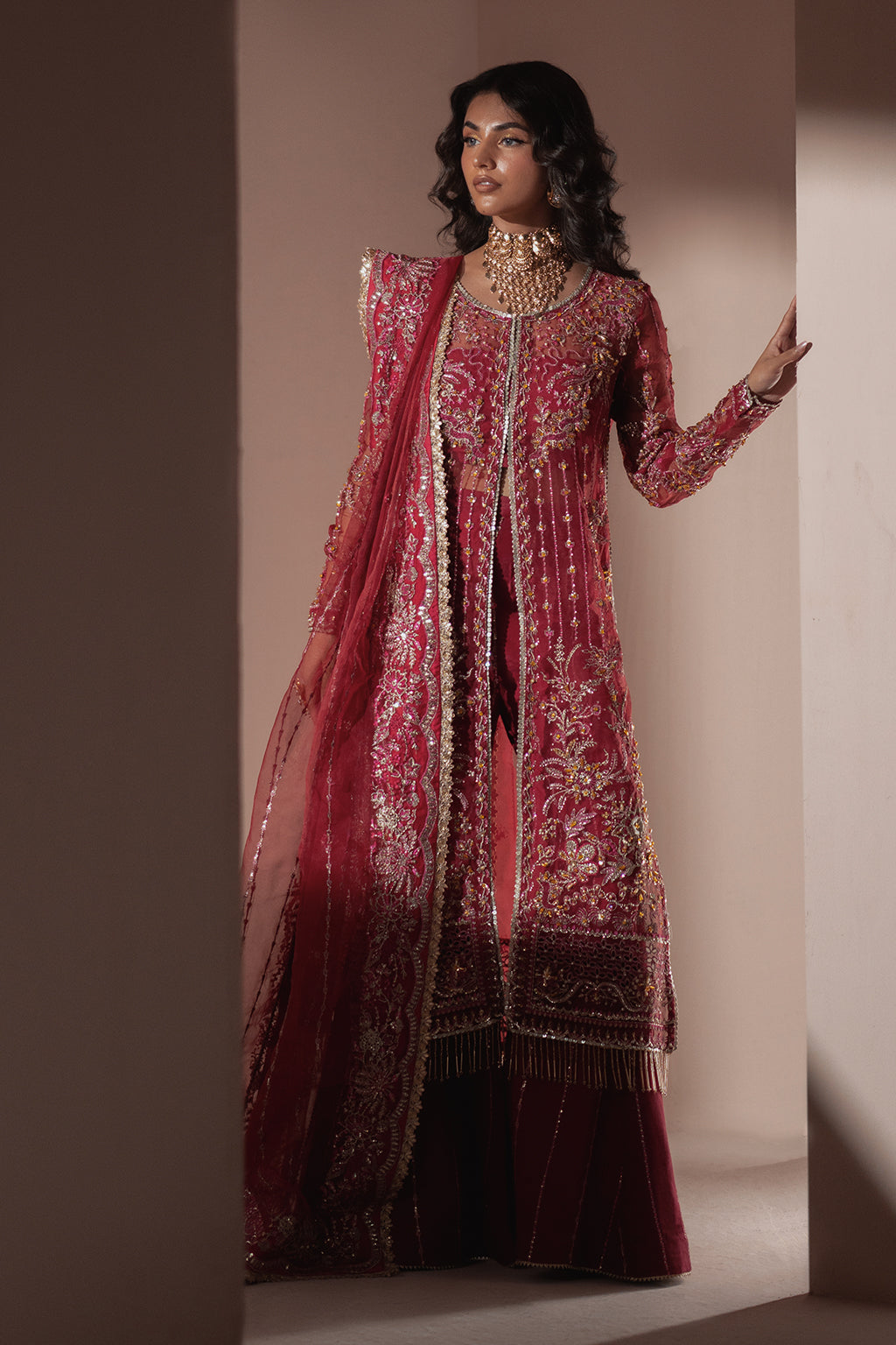Zarposh | Jahanara Wedding Formals | Alaya by Zarposh - Designer Dress - Type: Ladies Clothes - Available at Libayah - 100% Original