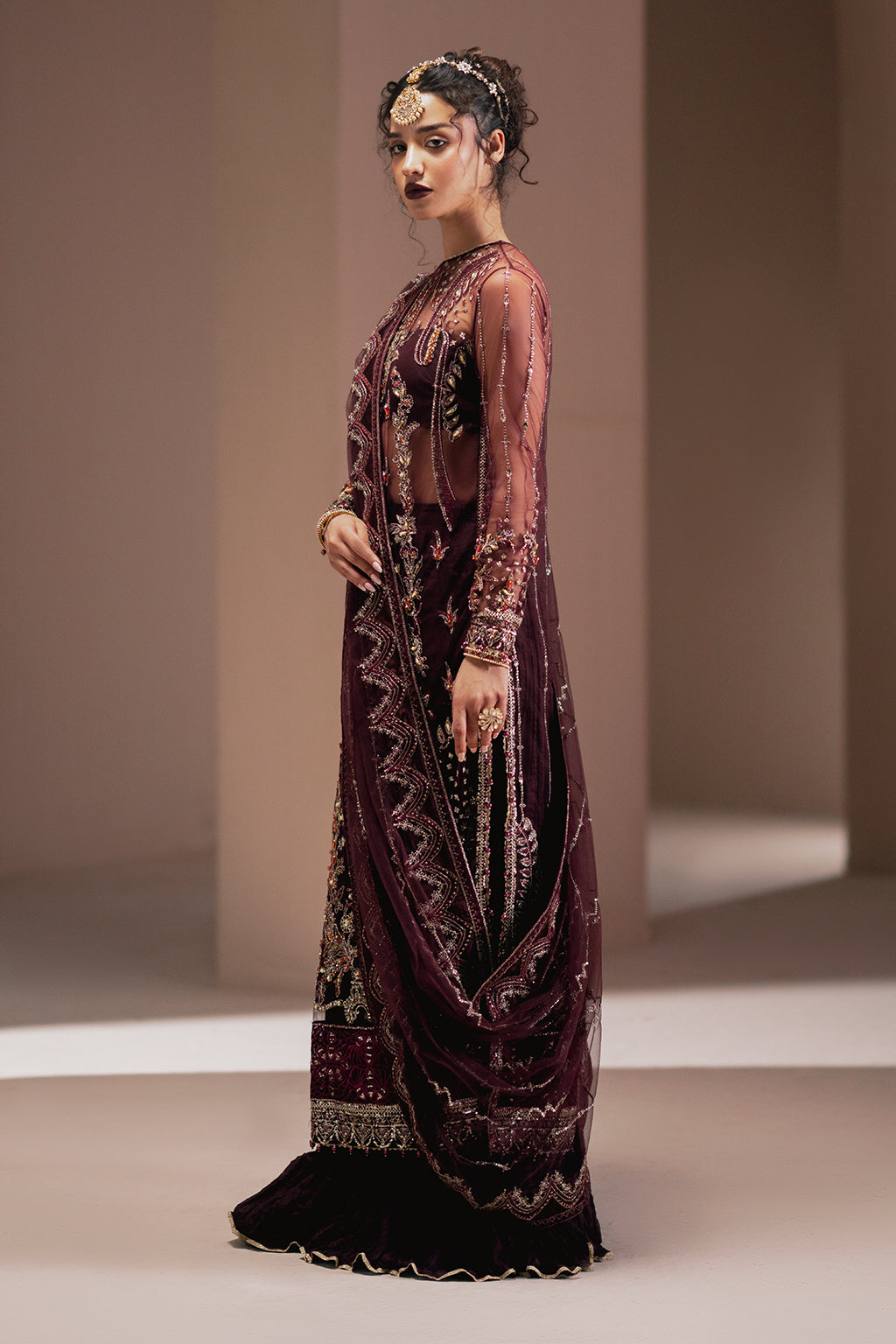 Zarposh | Jahanara Wedding Formals | Nisa by Zarposh - Designer Dress - Type: Ladies Clothes - Available at Libayah - 100% Original