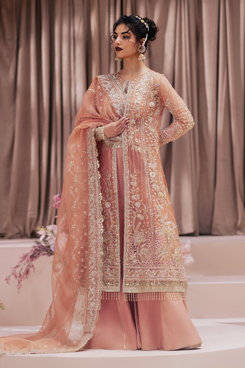 Zarposh | Jahanara Wedding Formals | Barkha by Zarposh - Designer Dress - Type: Ladies Clothes - Available at Libayah - 100% Original