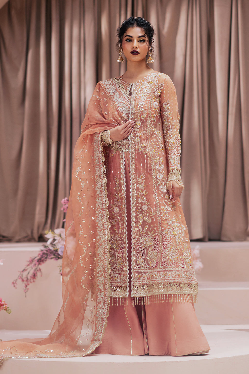 Zarposh | Jahanara Wedding Formals | Barkha by Zarposh - Designer Dress - Type: Ladies Clothes - Available at Libayah - 100% Original