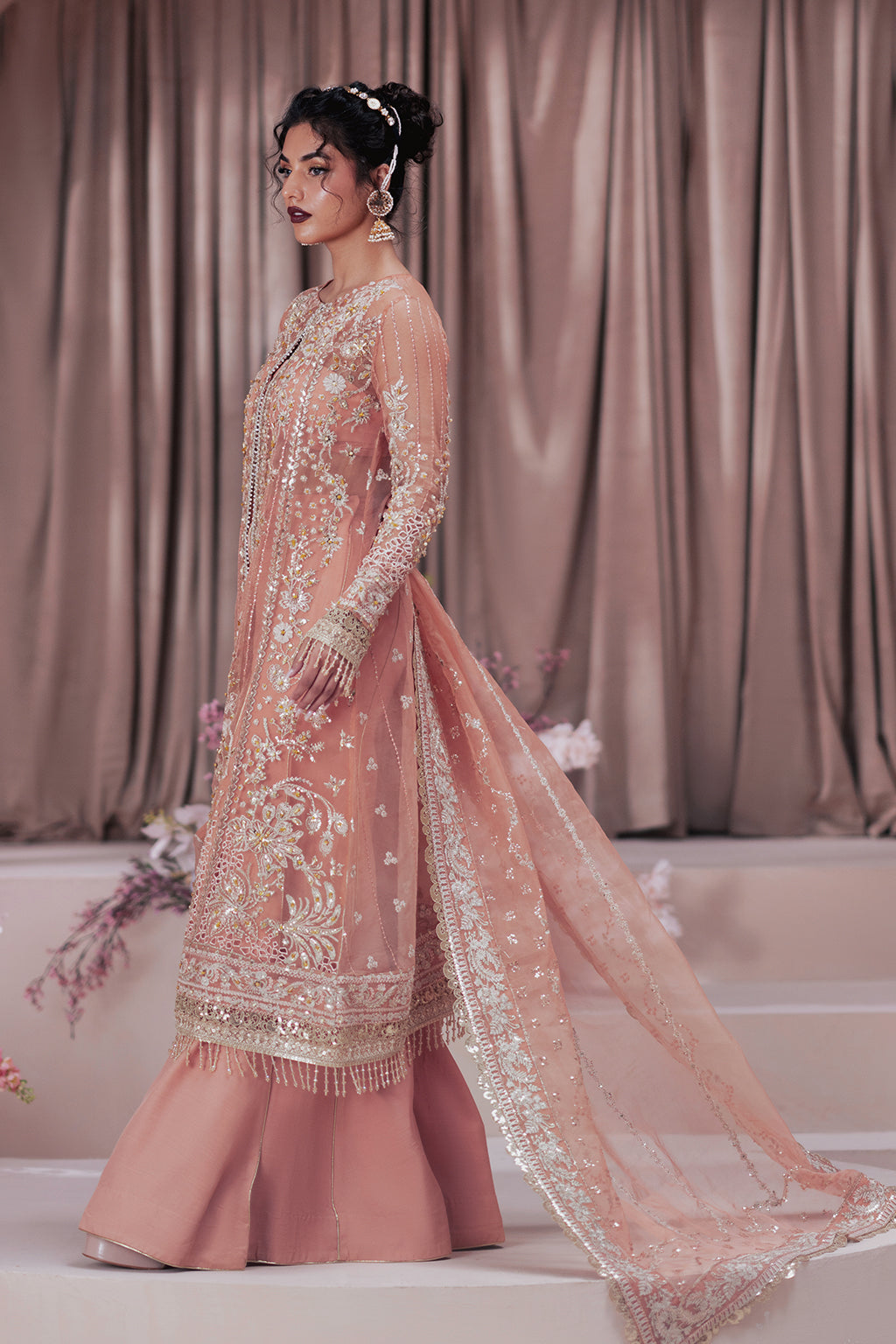 Zarposh | Jahanara Wedding Formals | Barkha by Zarposh - Designer Dress - Type: Ladies Clothes - Available at Libayah - 100% Original