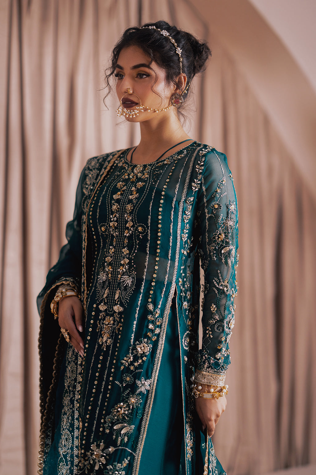 Zarposh | Jahanara Wedding Formals | Firaaq by Zarposh - Designer Dress - Type: Ladies Clothes - Available at Libayah - 100% Original