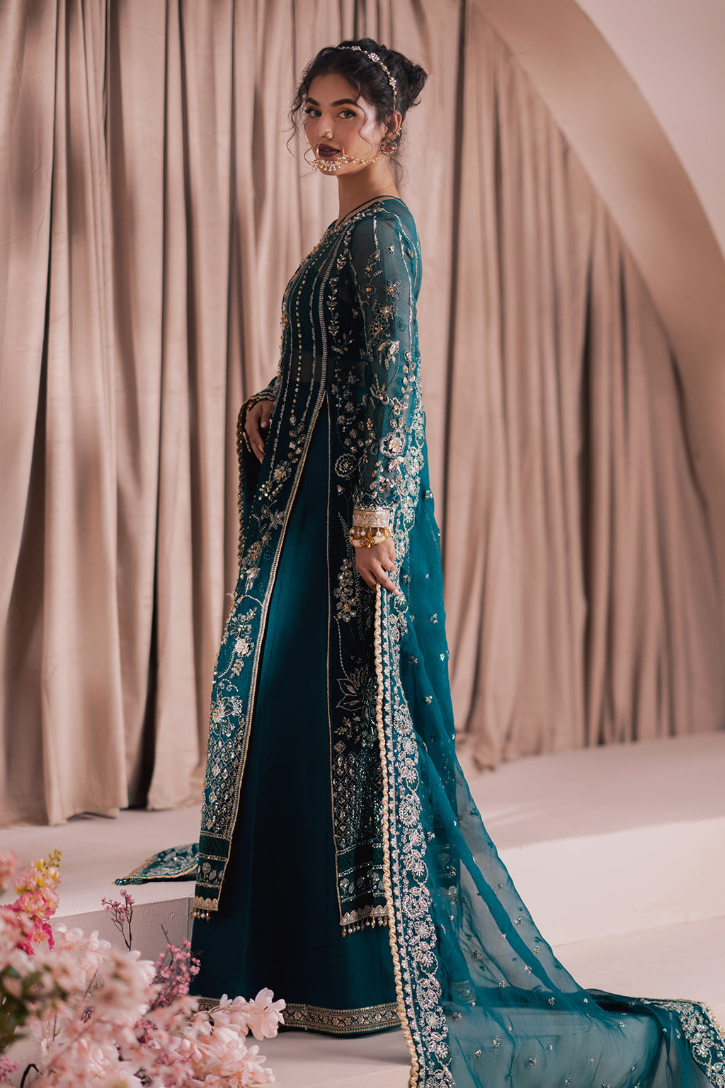 Zarposh | Jahanara Wedding Formals | Firaaq by Zarposh - Designer Dress - Type: Ladies Clothes - Available at Libayah - 100% Original