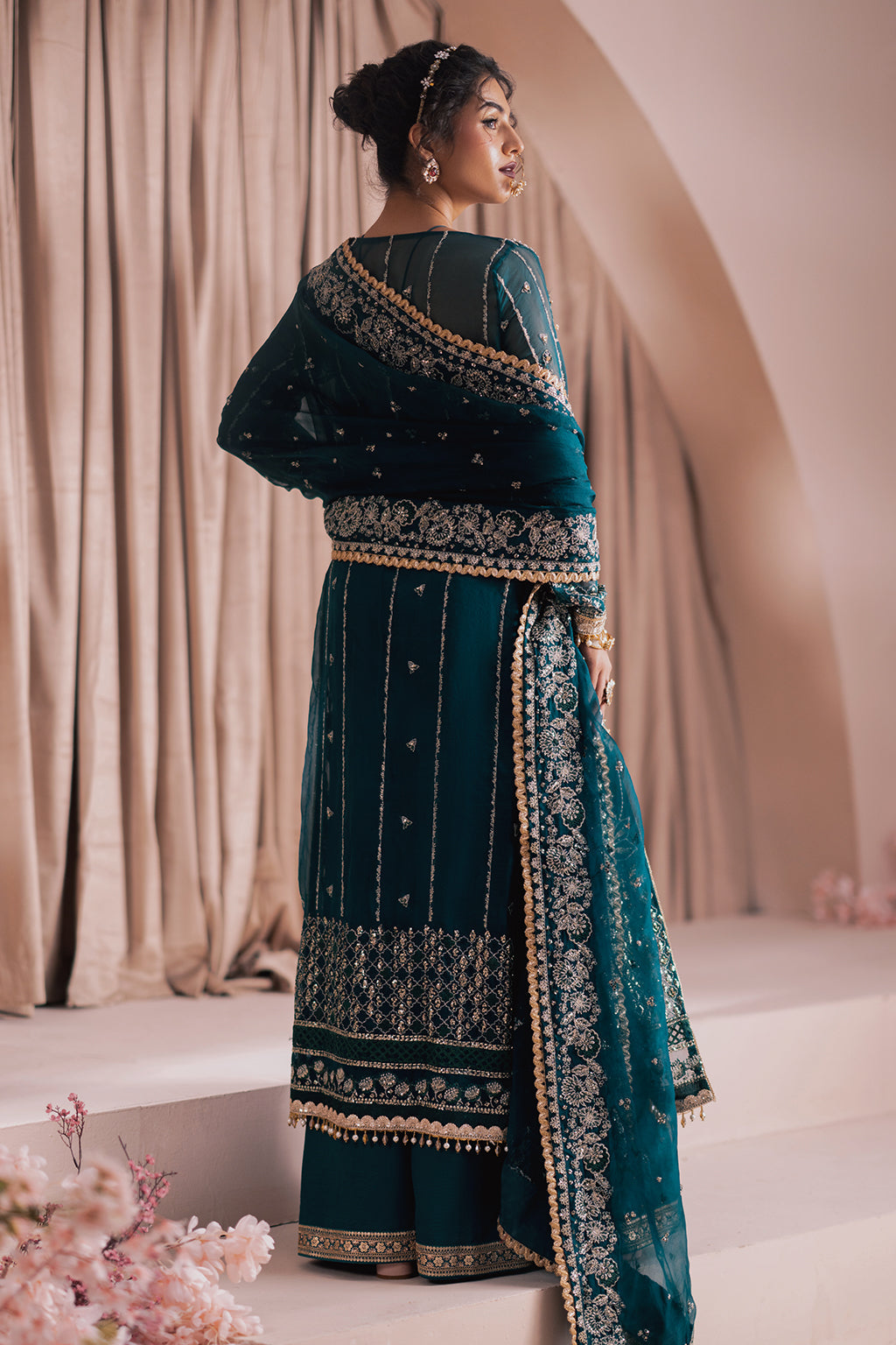 Zarposh | Jahanara Wedding Formals | Firaaq by Zarposh - Designer Dress - Type: Ladies Clothes - Available at Libayah - 100% Original