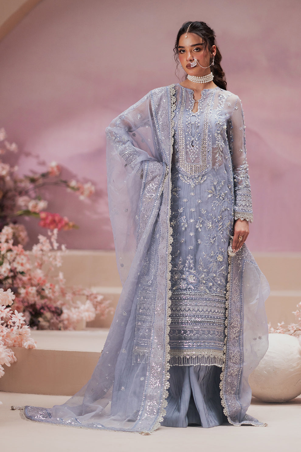 Zarposh | Jahanara Wedding Formals | Zemal by Zarposh - Designer Dress - Type: Ladies Clothes - Available at Libayah - 100% Original