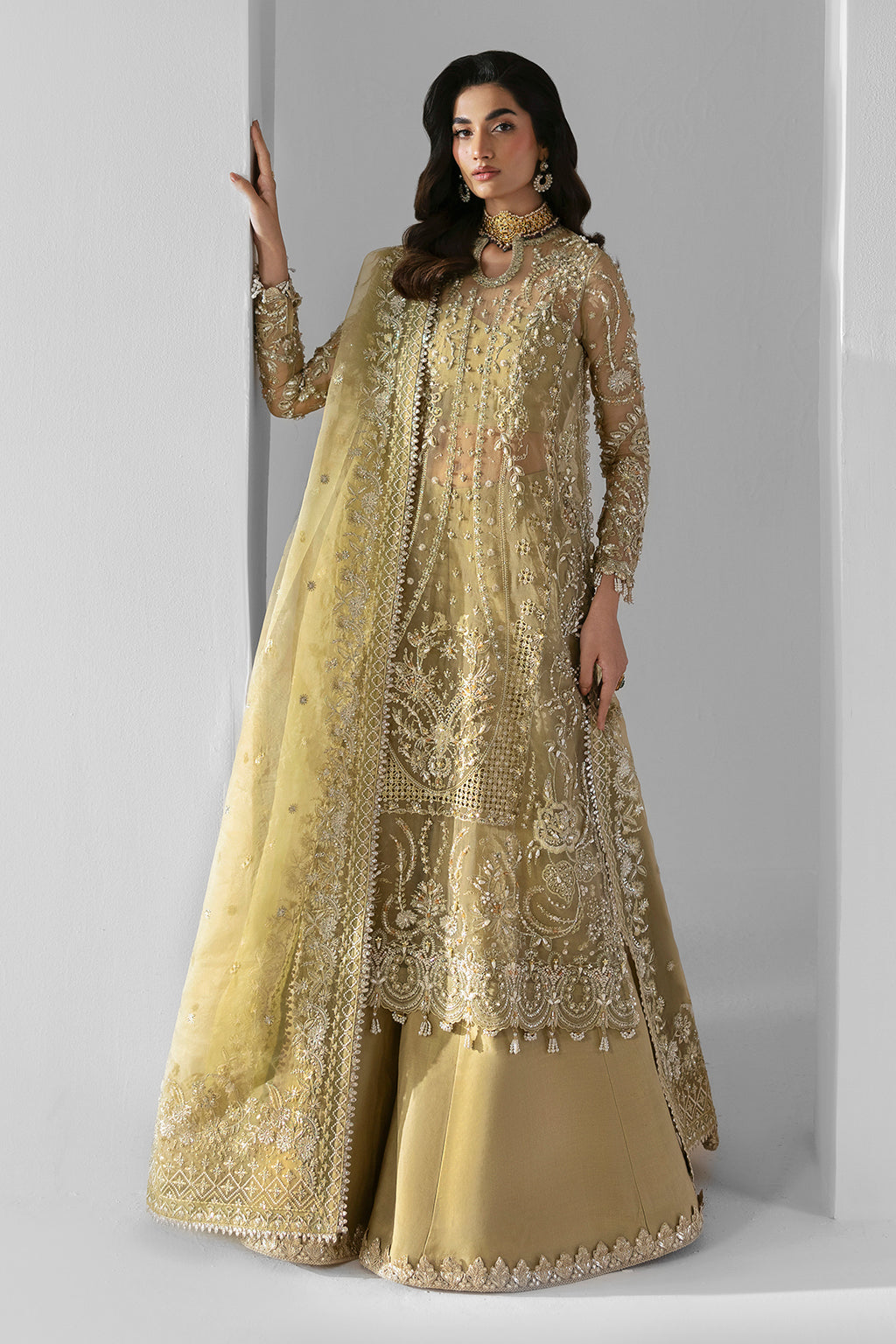 Zarposh | Seraphine Wedding Formals | Elixir by Zarposh - Designer Dress - Type: Ladies Clothes - Available at Libayah - 100% Original