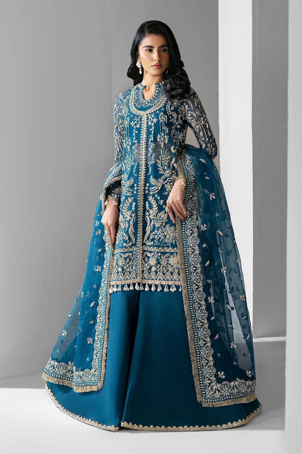 Zarposh | Seraphine Wedding Formals | Twilight by Zarposh - Designer Dress - Type: Ladies Clothes - Available at Libayah - 100% Original