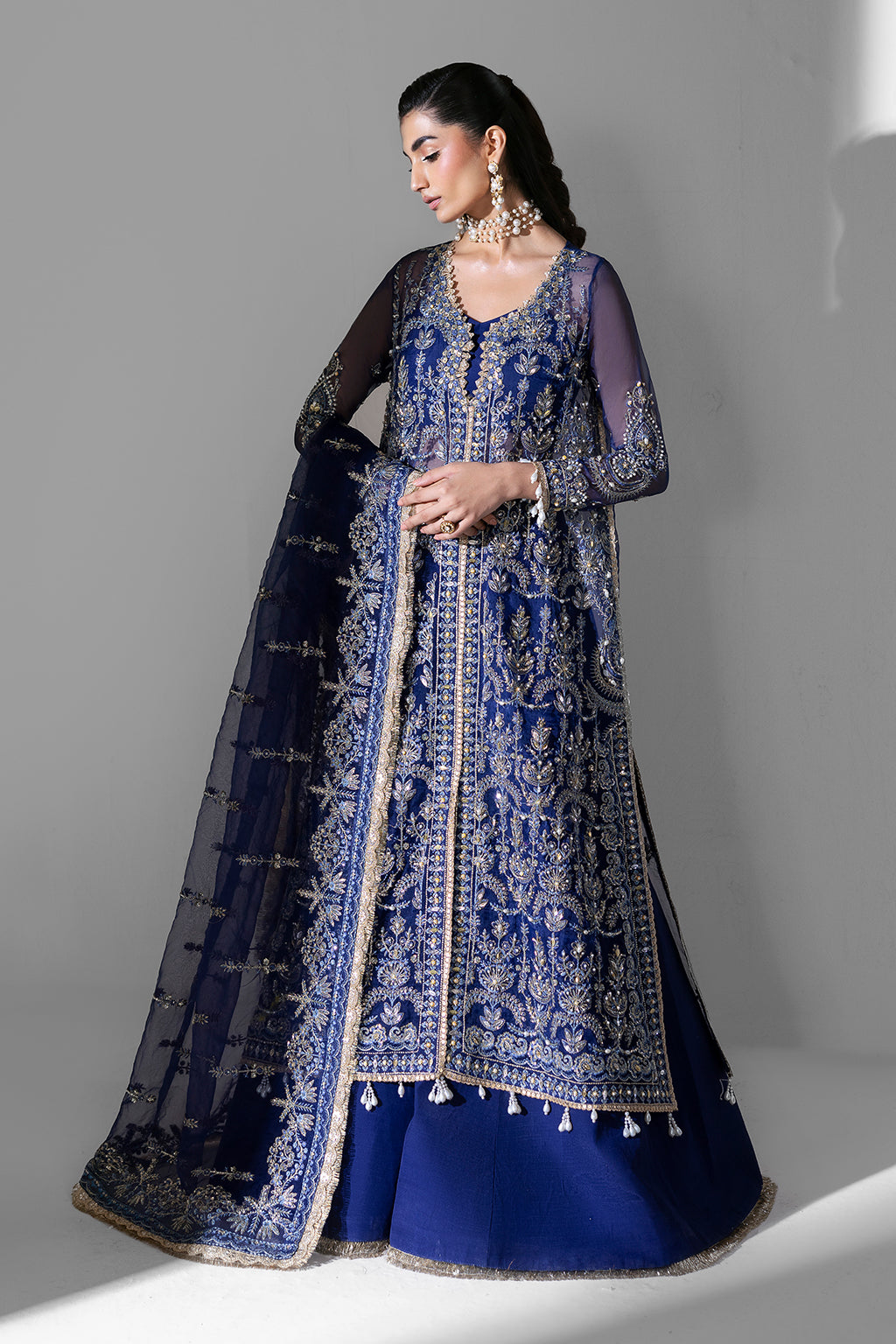 Zarposh | Seraphine Wedding Formals | Orchid by Zarposh - Designer Dress - Type: Ladies Clothes - Available at Libayah - 100% Original