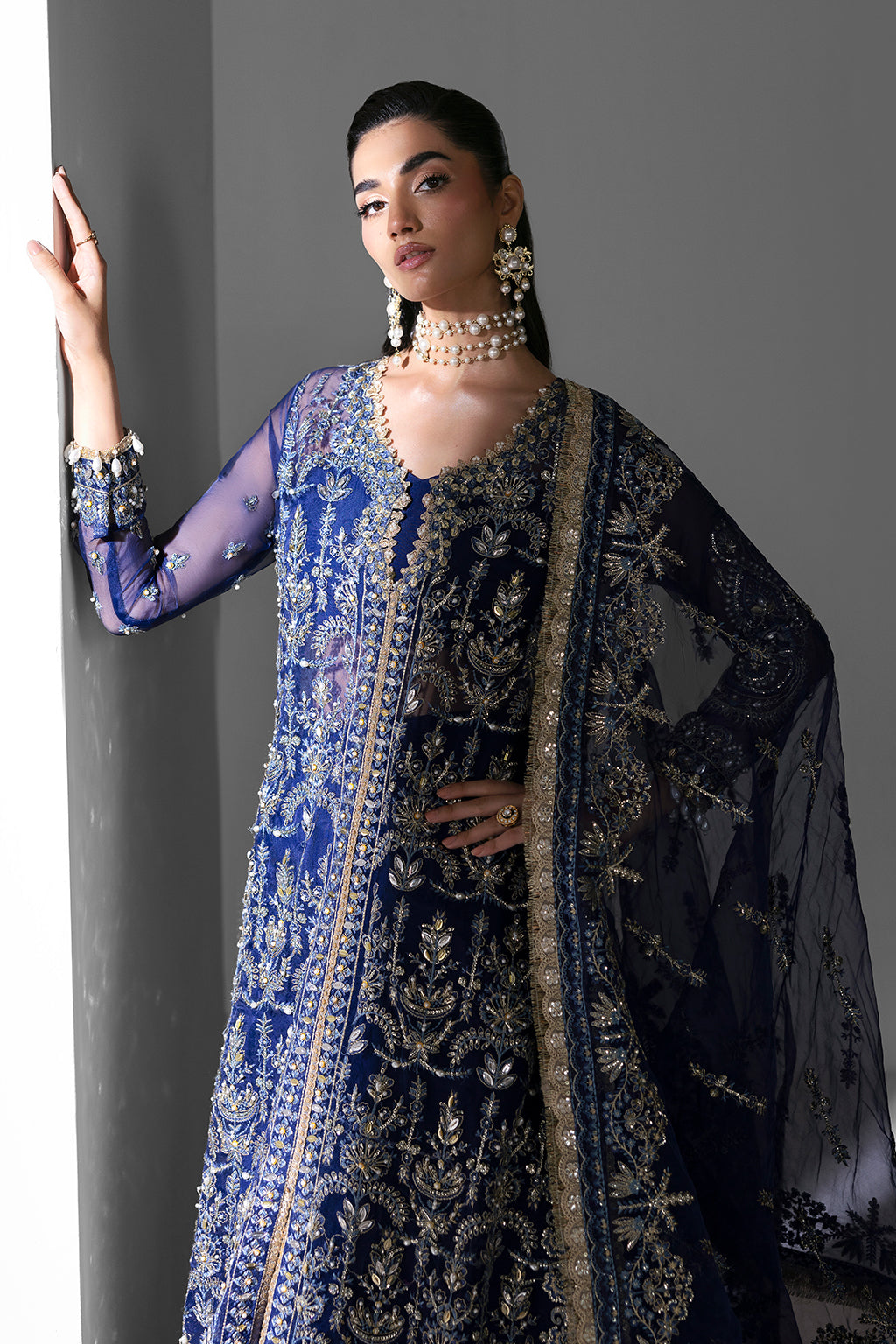 Zarposh | Seraphine Wedding Formals | Orchid by Zarposh - Designer Dress - Type: Ladies Clothes - Available at Libayah - 100% Original