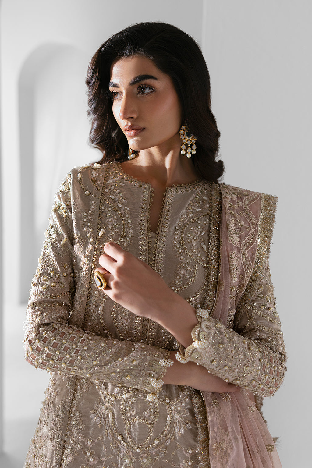 Zarposh | Seraphine Wedding Formals | Ember by Zarposh - Designer Dress - Type: Ladies Clothes - Available at Libayah - 100% Original