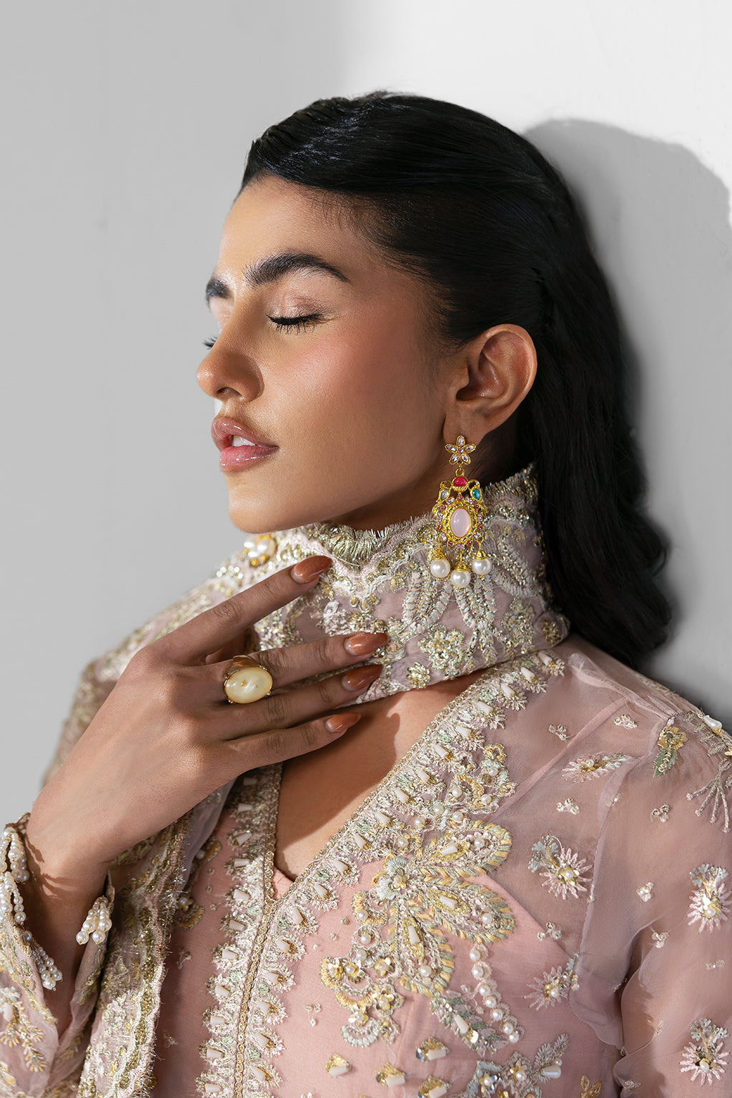 Zarposh | Seraphine Wedding Formals | Aura by Zarposh - Designer Dress - Type: Ladies Clothes - Available at Libayah - 100% Original