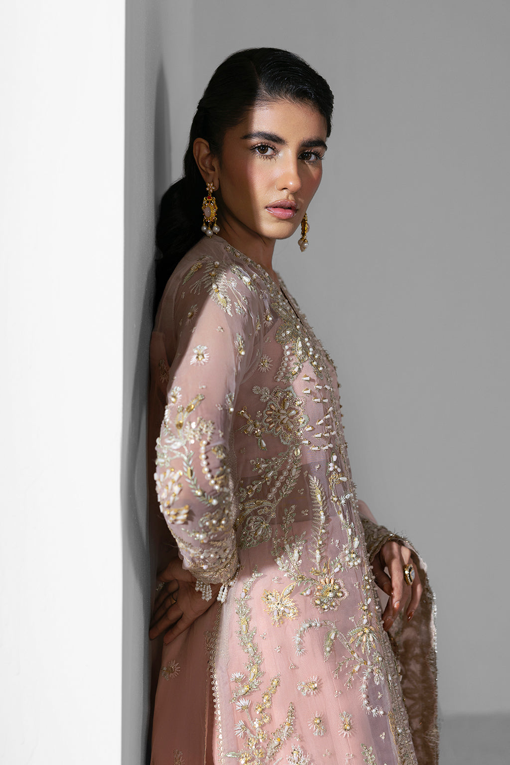 Zarposh | Seraphine Wedding Formals | Aura by Zarposh - Designer Dress - Type: Ladies Clothes - Available at Libayah - 100% Original
