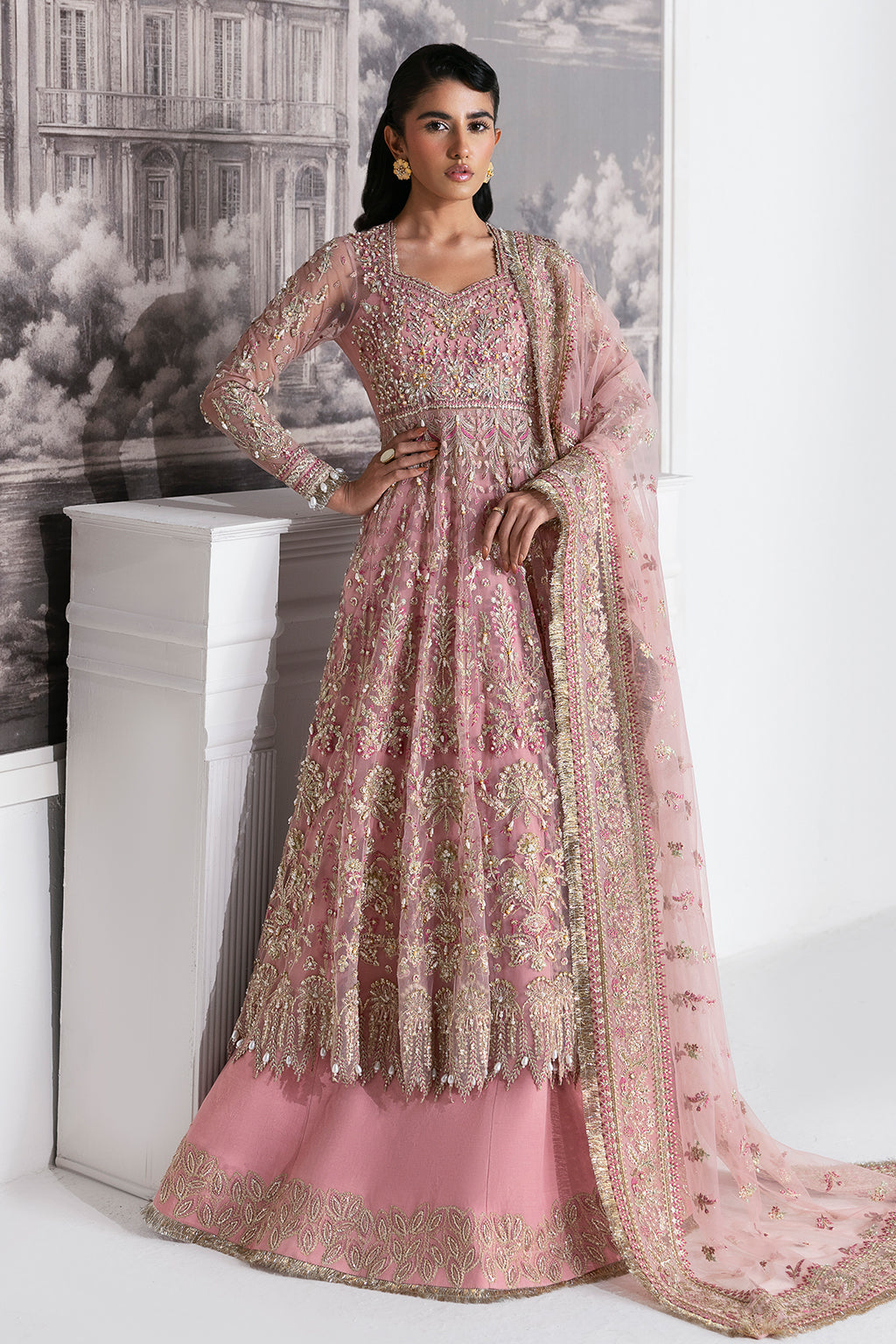 Zarposh | Seraphine Wedding Formals | Aurora by Zarposh - Designer Dress - Type: Ladies Clothes - Available at Libayah - 100% Original
