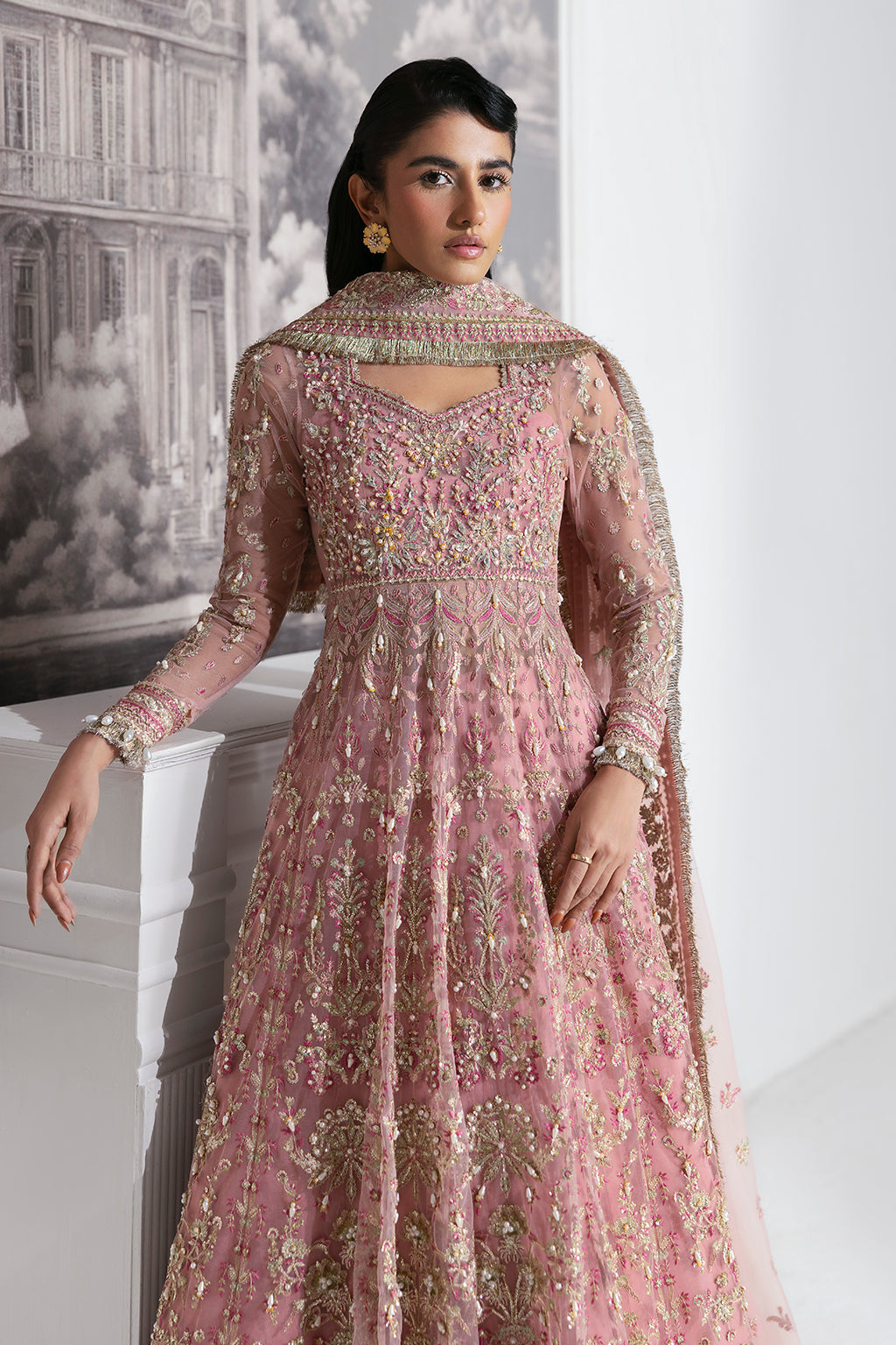 Zarposh | Seraphine Wedding Formals | Aurora by Zarposh - Designer Dress - Type: Ladies Clothes - Available at Libayah - 100% Original