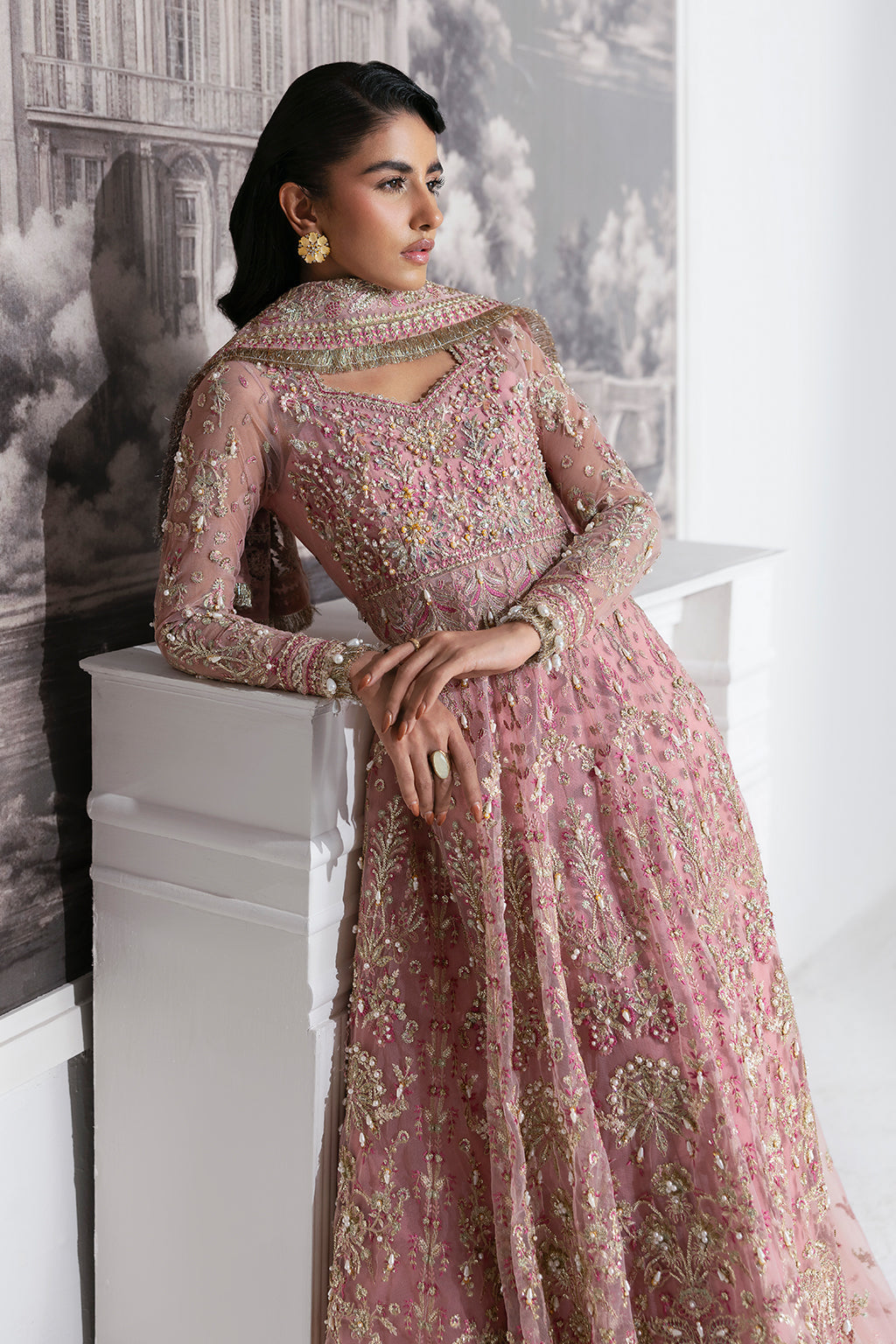 Zarposh | Seraphine Wedding Formals | Aurora by Zarposh - Designer Dress - Type: Ladies Clothes - Available at Libayah - 100% Original