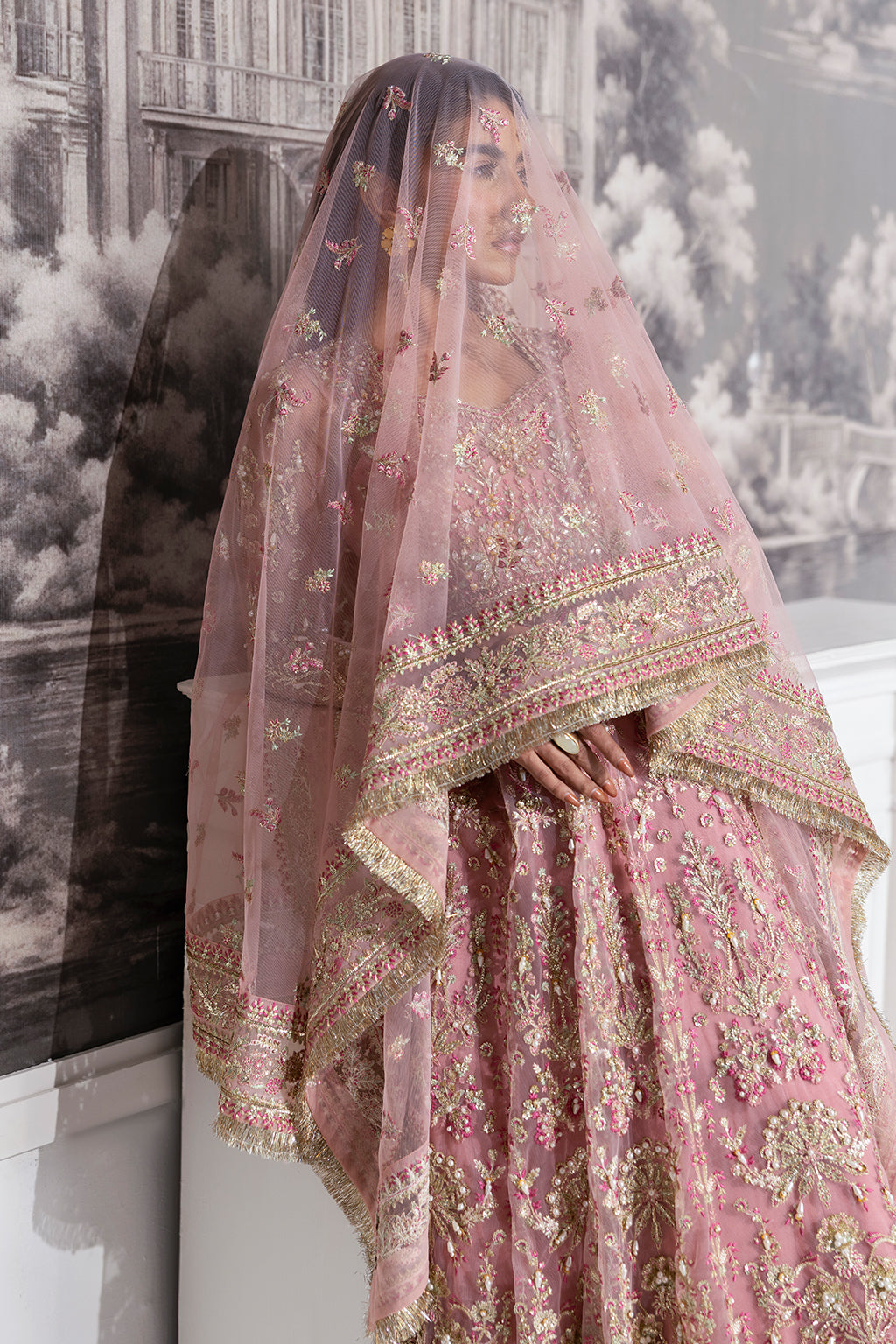 Zarposh | Seraphine Wedding Formals | Aurora by Zarposh - Designer Dress - Type: Ladies Clothes - Available at Libayah - 100% Original