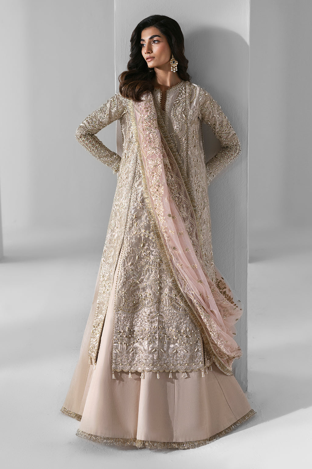 Zarposh | Seraphine Wedding Formals | Ember by Zarposh - Designer Dress - Type: Ladies Clothes - Available at Libayah - 100% Original