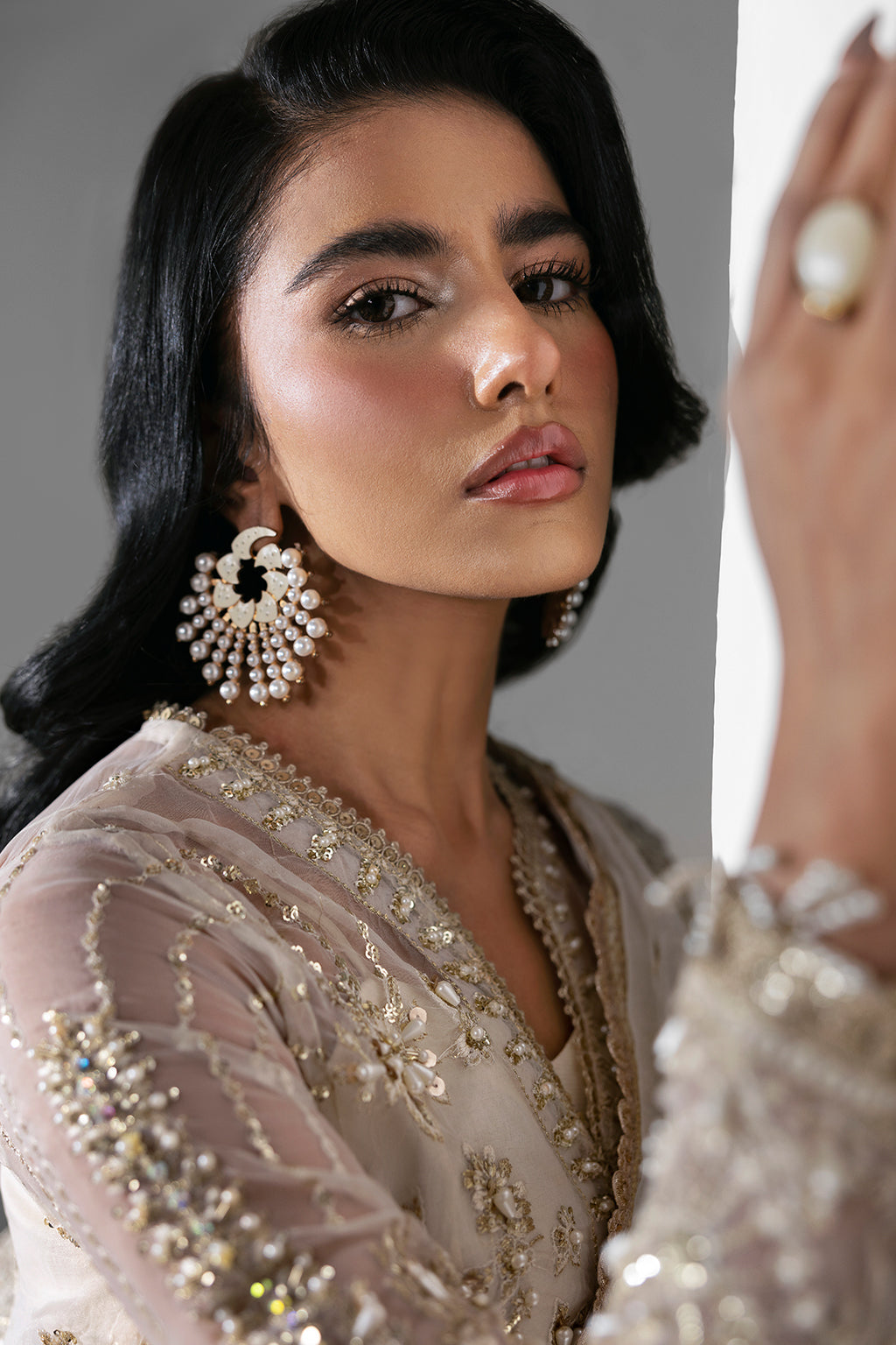 Zarposh | Seraphine Wedding Formals | Eclipse by Zarposh - Designer Dress - Type: Ladies Clothes - Available at Libayah - 100% Original