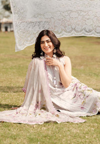 Zarqash | Luxe Lawn 24 | ZQ 3 by Zarqash - Designer Dress - Type: Ladies Clothes - Available at Libayah - 100% Original