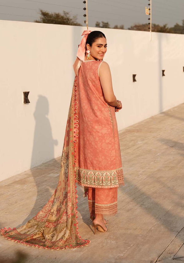 Zarqash | Luxe Lawn 24 | ZQ 4 by Zarqash - Designer Dress - Type: Ladies Clothes - Available at Libayah - 100% Original