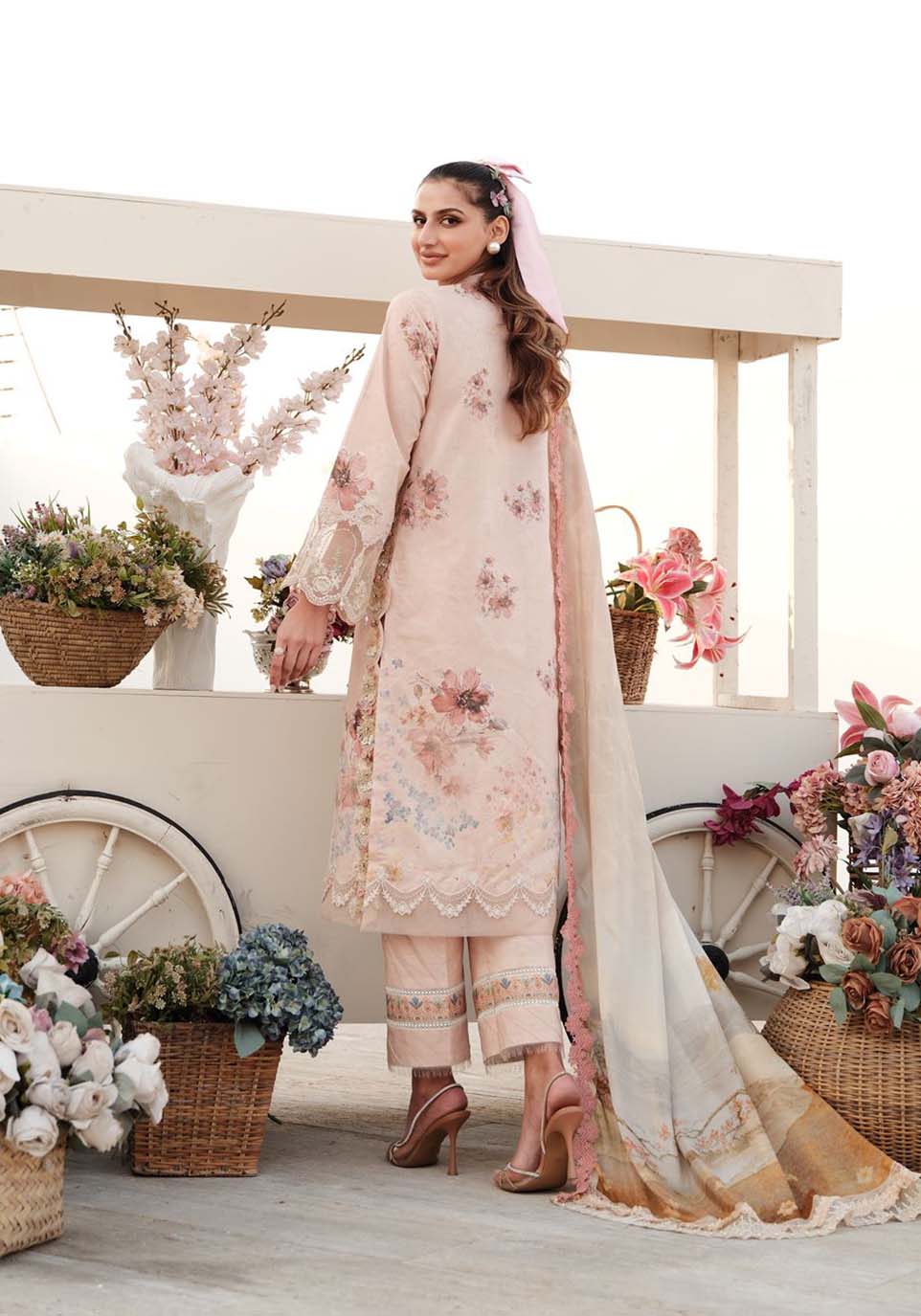 Zarqash | Luxe Lawn 24 | ZQ 11 by Zarqash - Designer Dress - Type: Ladies Clothes - Available at Libayah - 100% Original