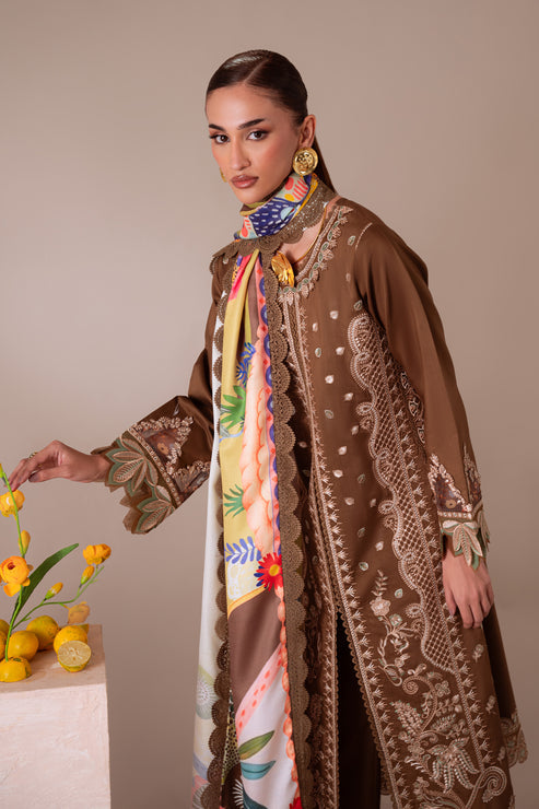 Aabyaan | Miraal Signature Embroidered Viscose 25 | ZARRAH (AV-06) by Aabyaan - Designer Dress - Type : Ladies Clothes - Available at Libayah - 100% Original 