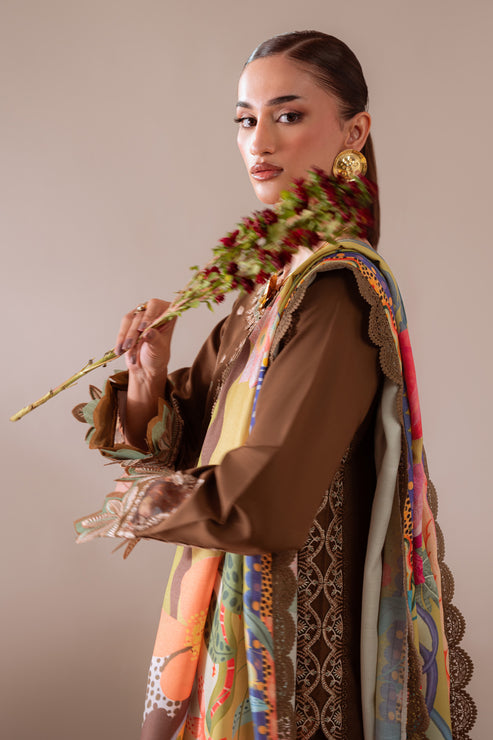 Aabyaan | Miraal Signature Embroidered Viscose 25 | ZARRAH (AV-06) by Aabyaan - Designer Dress - Type : Ladies Clothes - Available at Libayah - 100% Original 