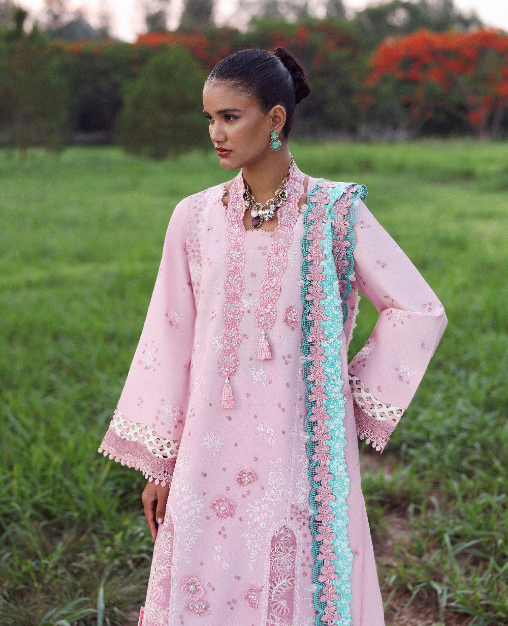 Republic Womenswear | Lilas Lawn 26 | Zayra - by Libayah - Registered Vendor of : Republic Womenswear - 100% Original Designer Dress