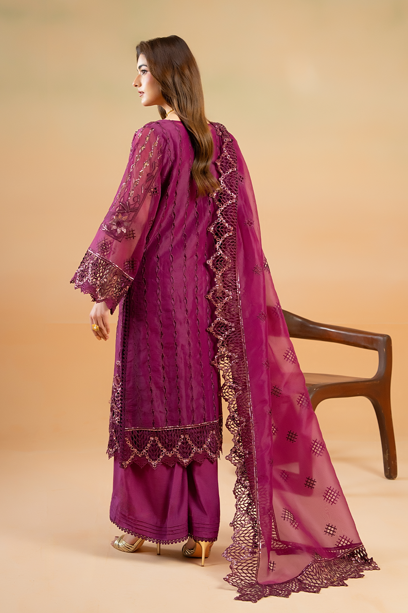 Saad Shaikh | Cutwork 26 | Zea by Saad Shaikh - Designer Dress  - Type : Ladies Clothes - Available at Libayah - 100% Original 