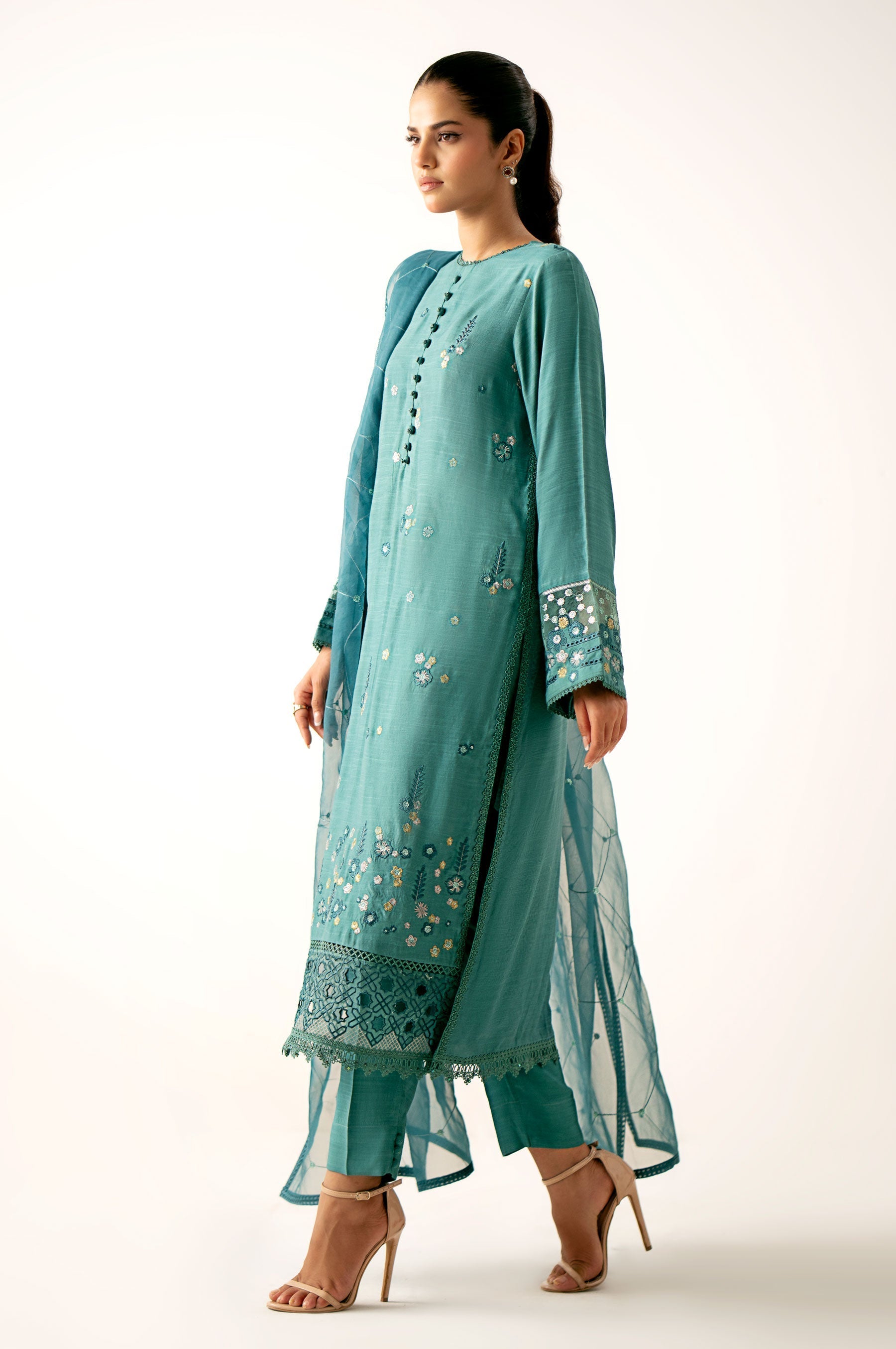 Zeen | Winter Collection | Raw Silk 33 by Zeen - Designer Dress - Type: Ladies Clothes - Available at Libayah - 100% Original