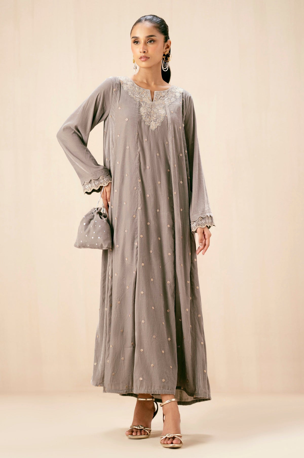 Zeen | Winter Collection | Velvet 09 by Zeen - Designer Dress - Type: Ladies Clothes - Available at Libayah - 100% Original