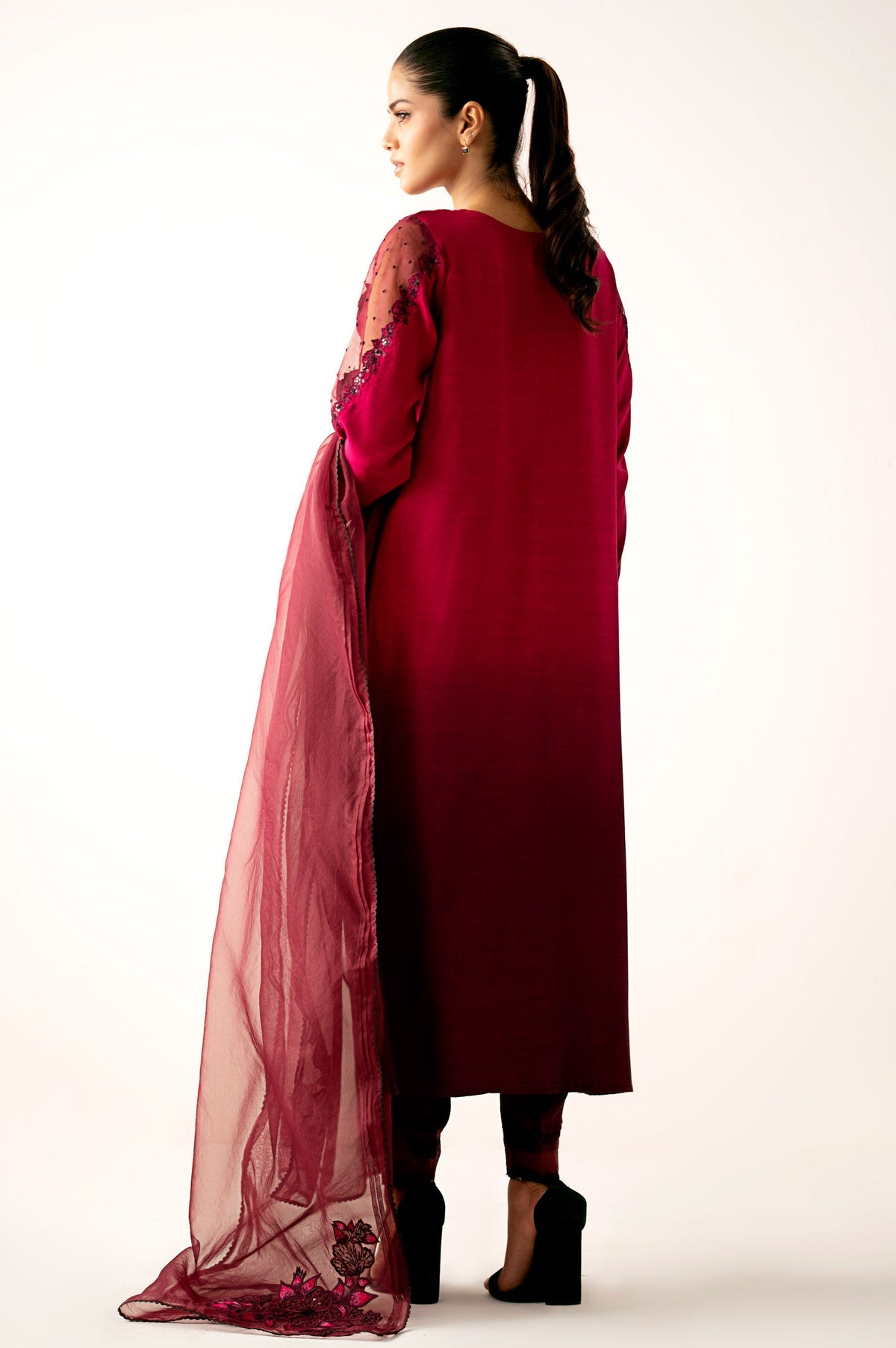 Zeen | Winter Collection | Raw Silk 15 by Zeen - Designer Dress - Type: Ladies Clothes - Available at Libayah - 100% Original