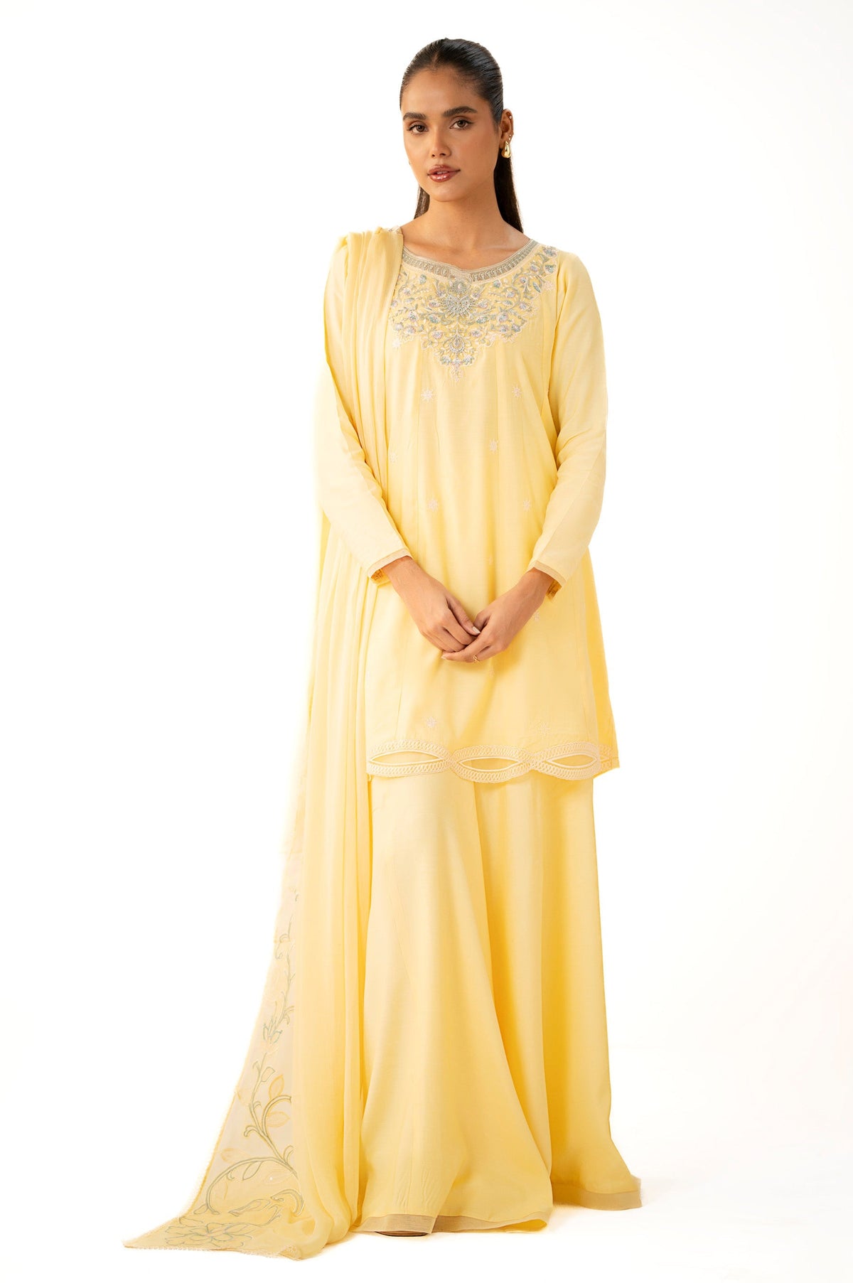 Zeen | Winter Collection | Raw Silk 21 by Zeen - Designer Dress - Type: Ladies Clothes - Available at Libayah - 100% Original