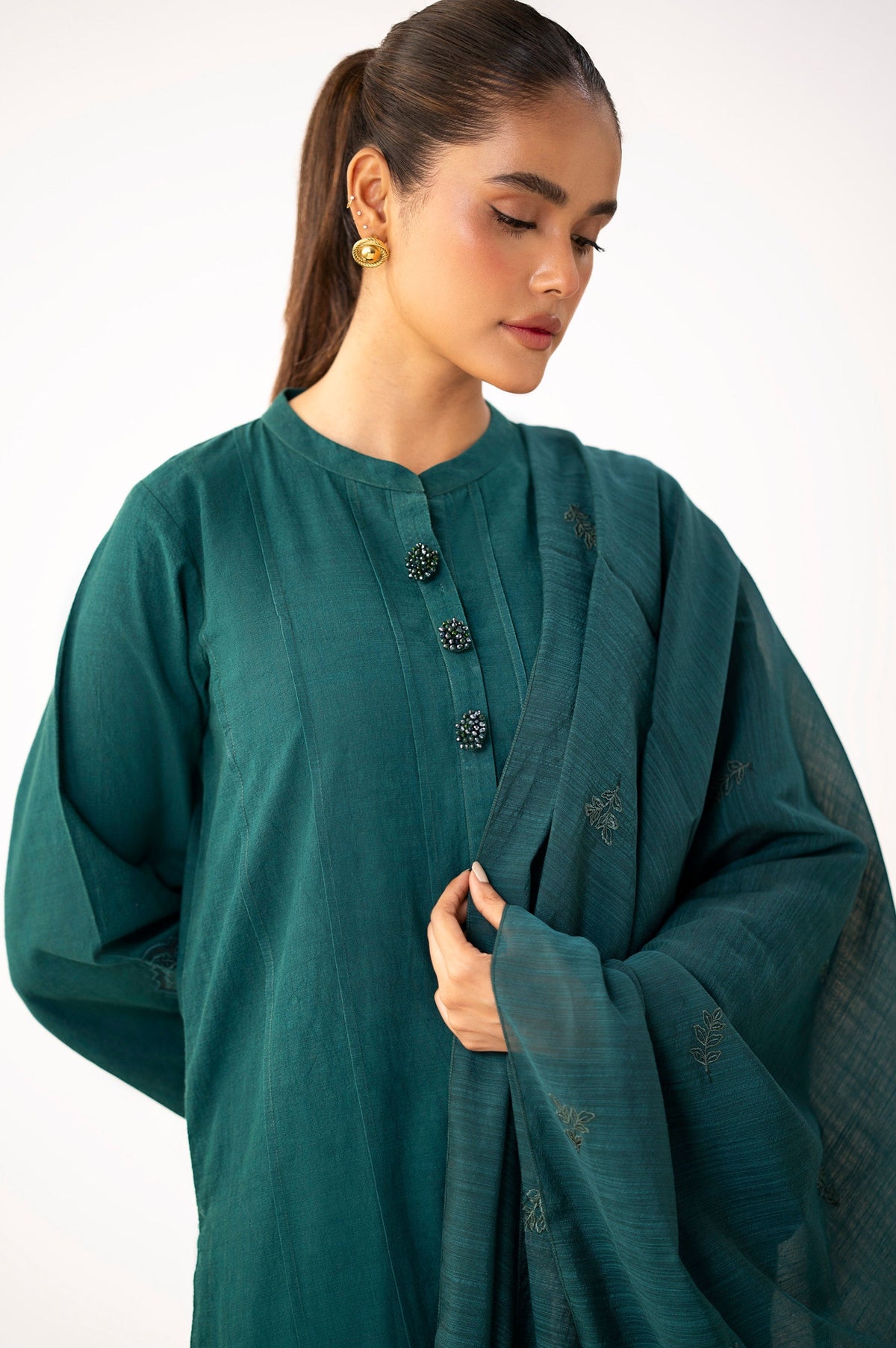 Zeen | Winter Collection | Slub 19 by Zeen - Designer Dress - Type: Ladies Clothes - Available at Libayah - 100% Original