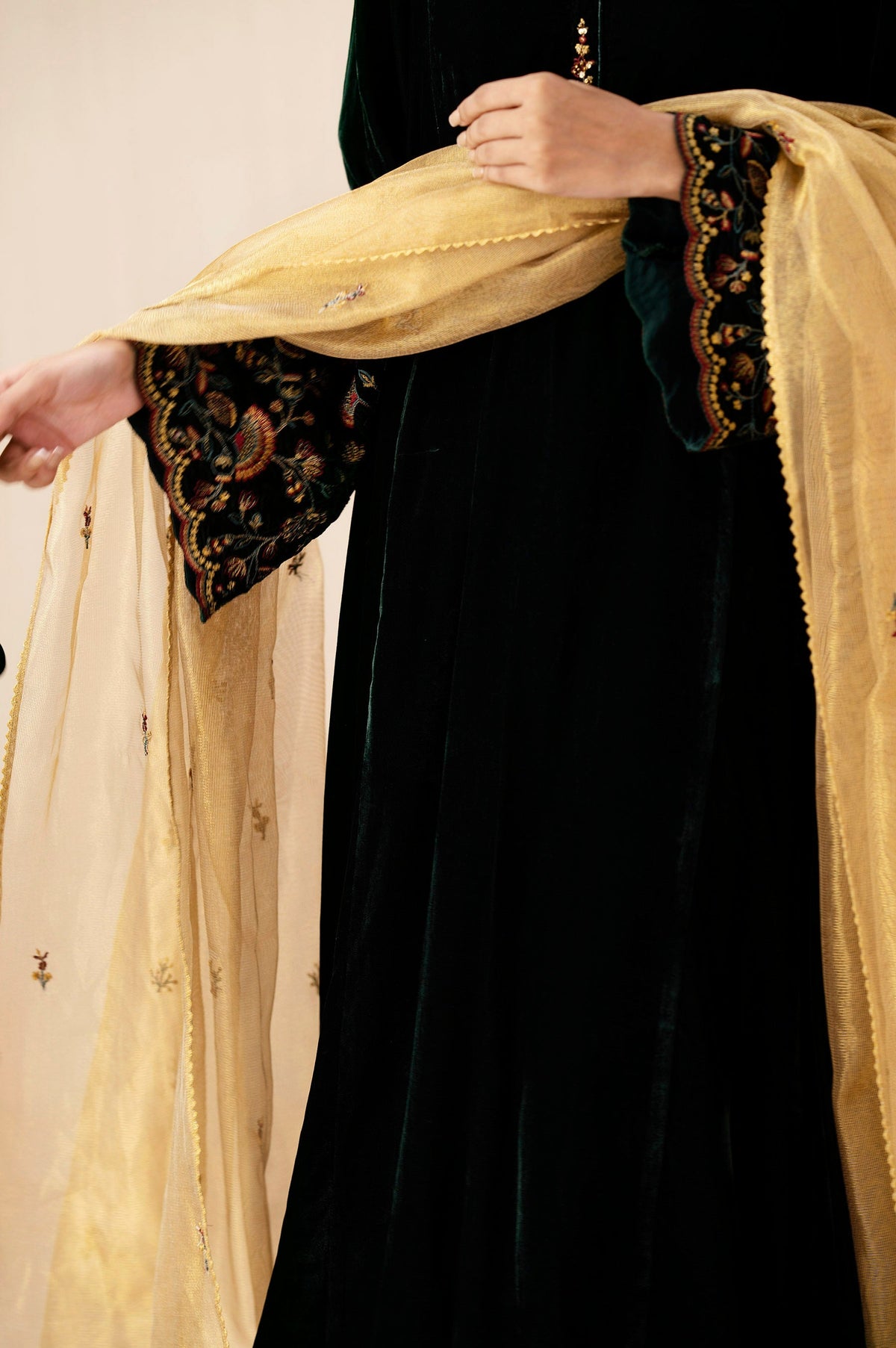 Zeen | Winter Collection | Velvet 14 by Zeen - Designer Dress - Type: Ladies Clothes - Available at Libayah - 100% Original